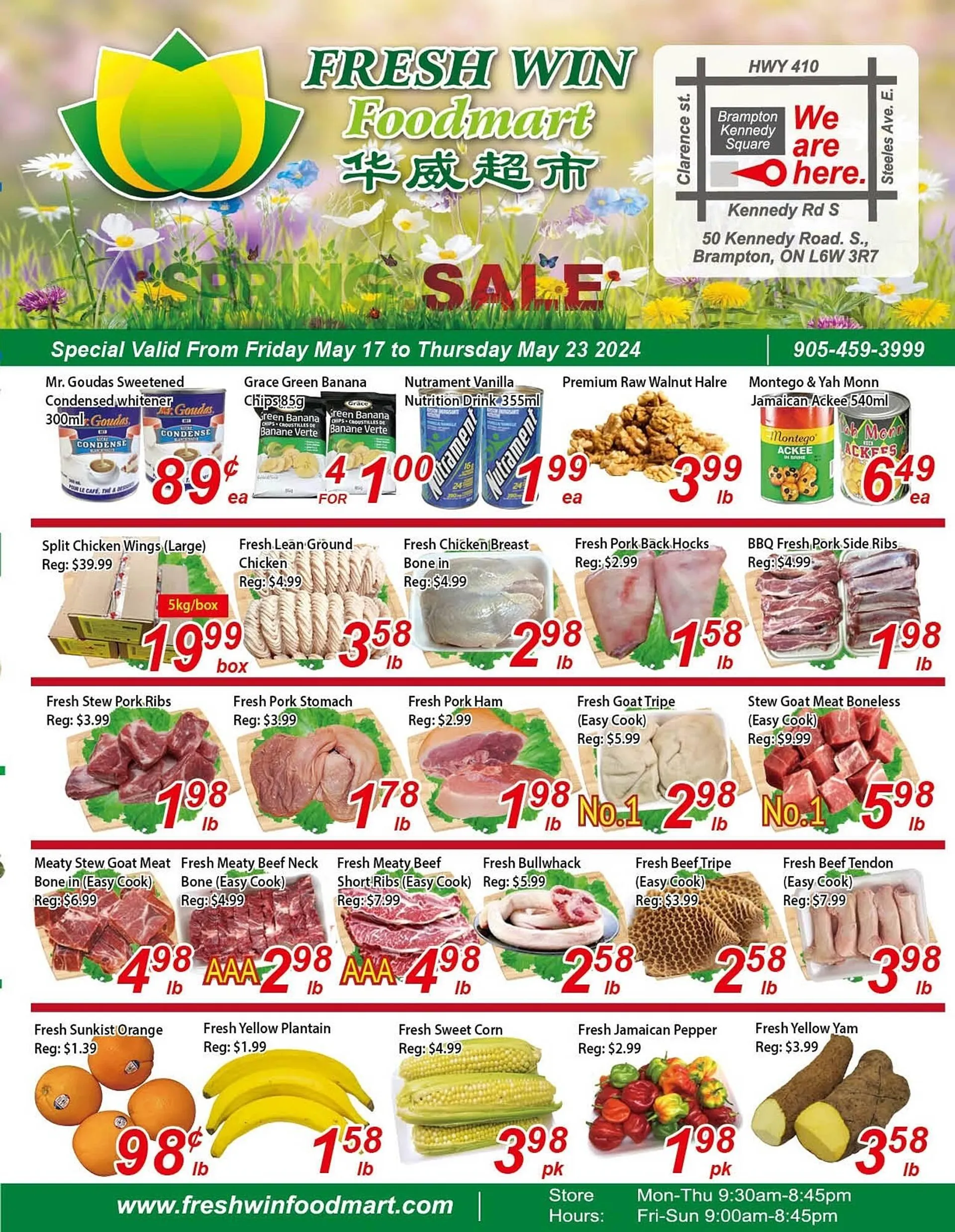 Fresh Win Foodmart flyer - 1