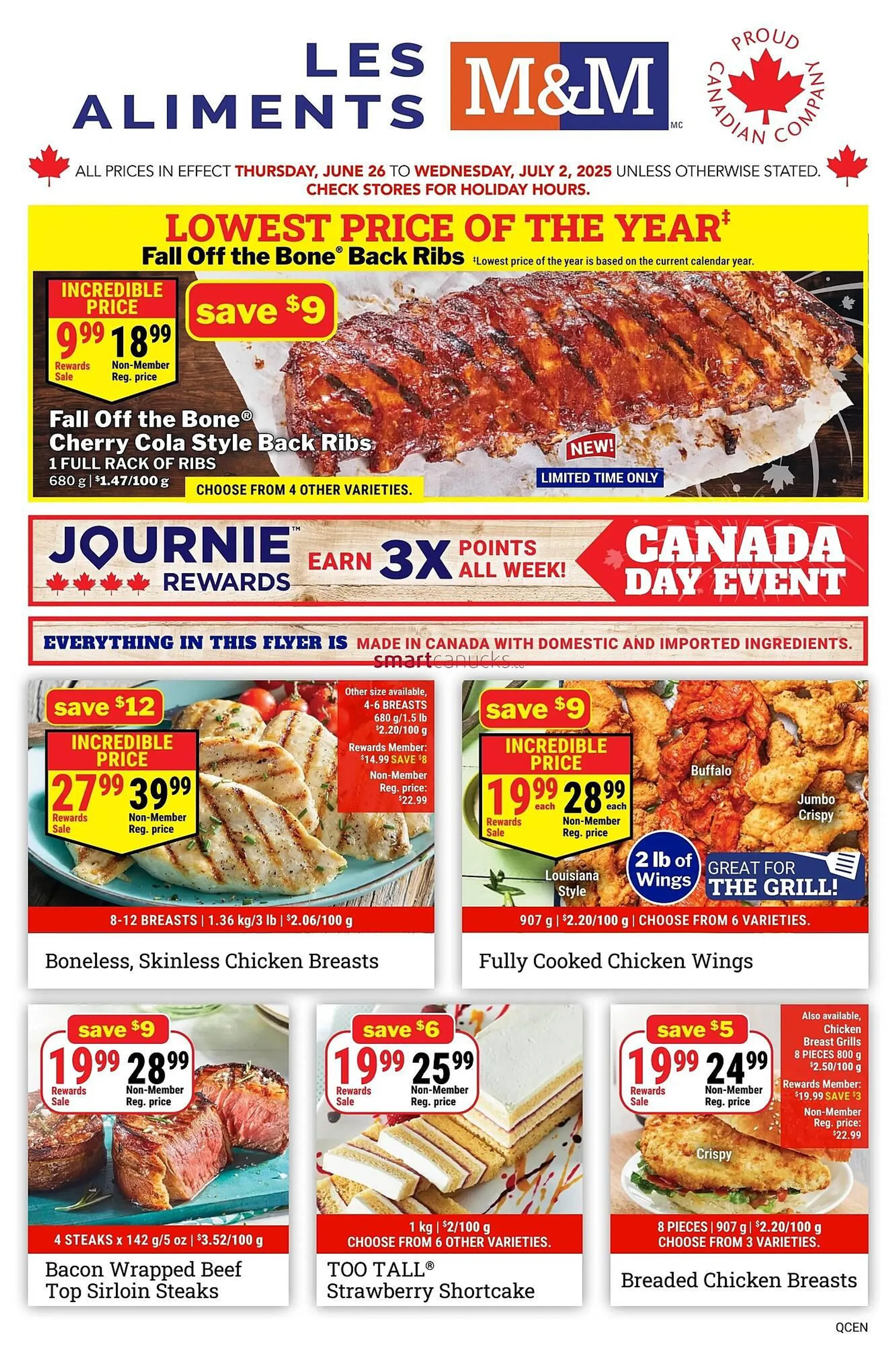 M & M Food Market flyer from June 26 to July 2 2025 - flyer page 1