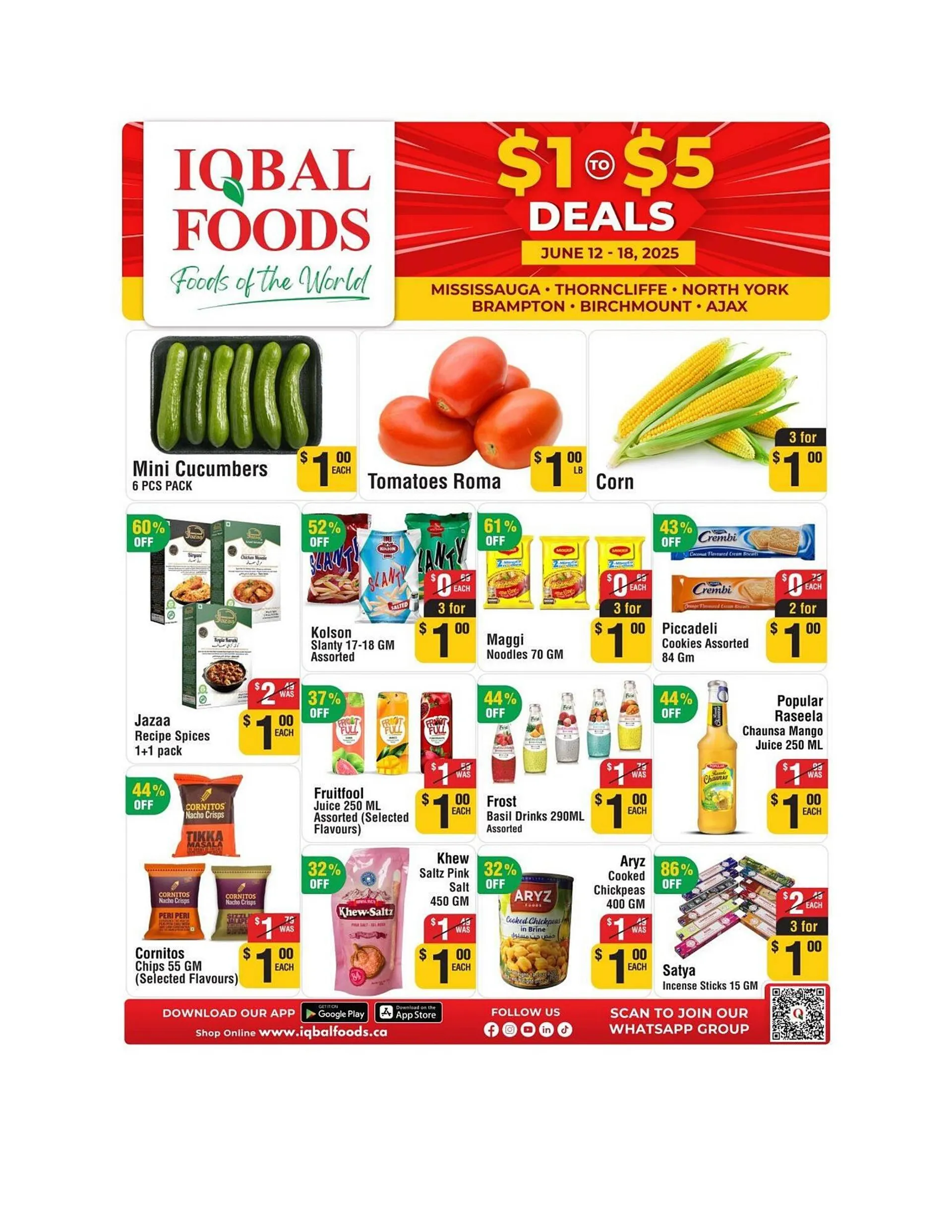 Iqbal Foods flyer from June 12 to June 18 2025 - flyer page 1