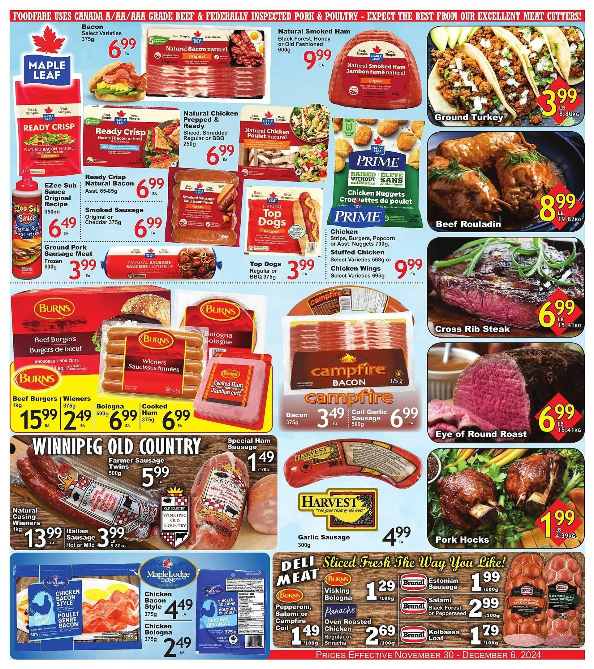 Food Fare flyer from November 29 to December 2 2024 - flyer page 4