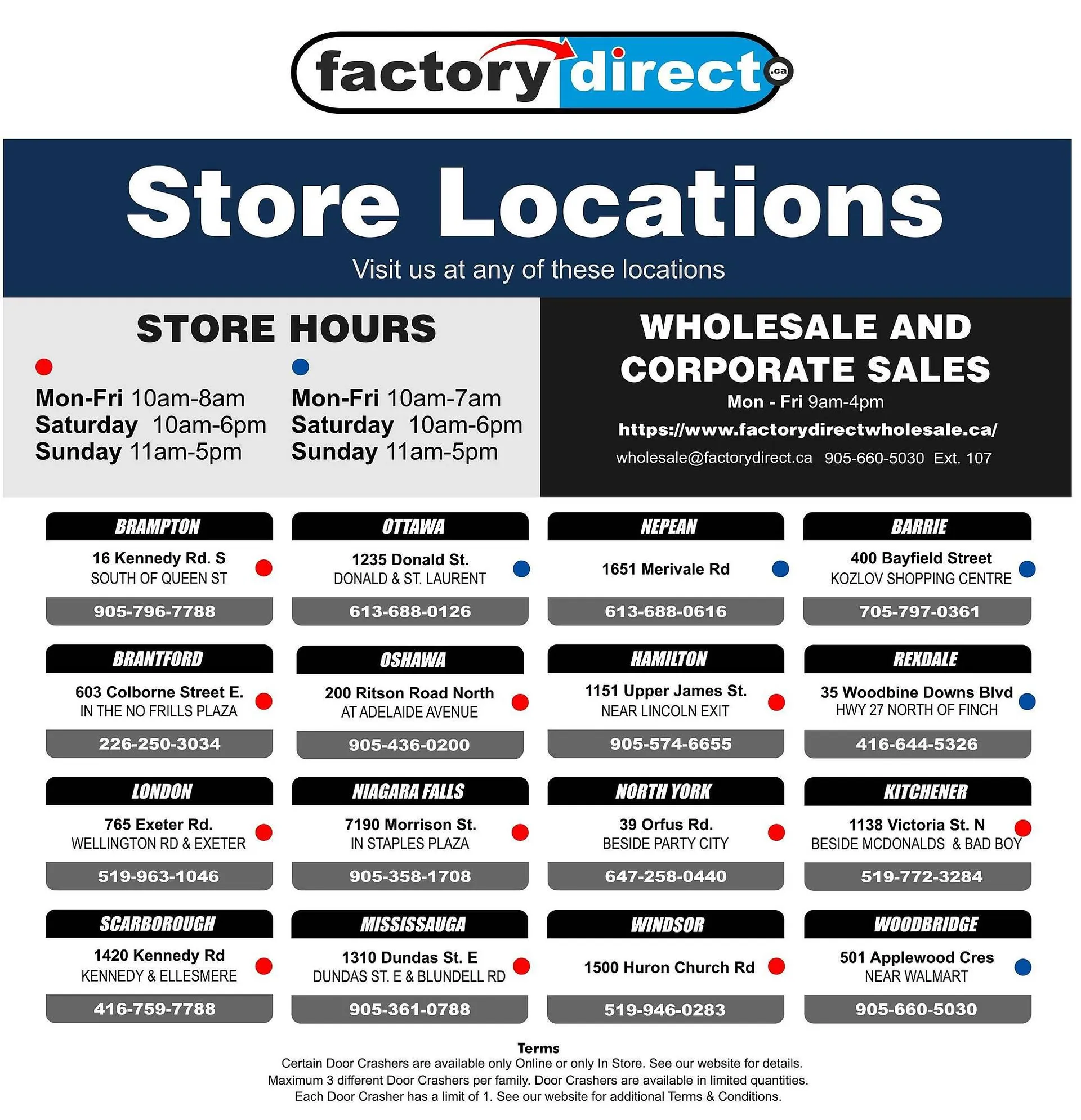 Factory Direct flyer from January 11 to January 31 2024 - flyer page 11