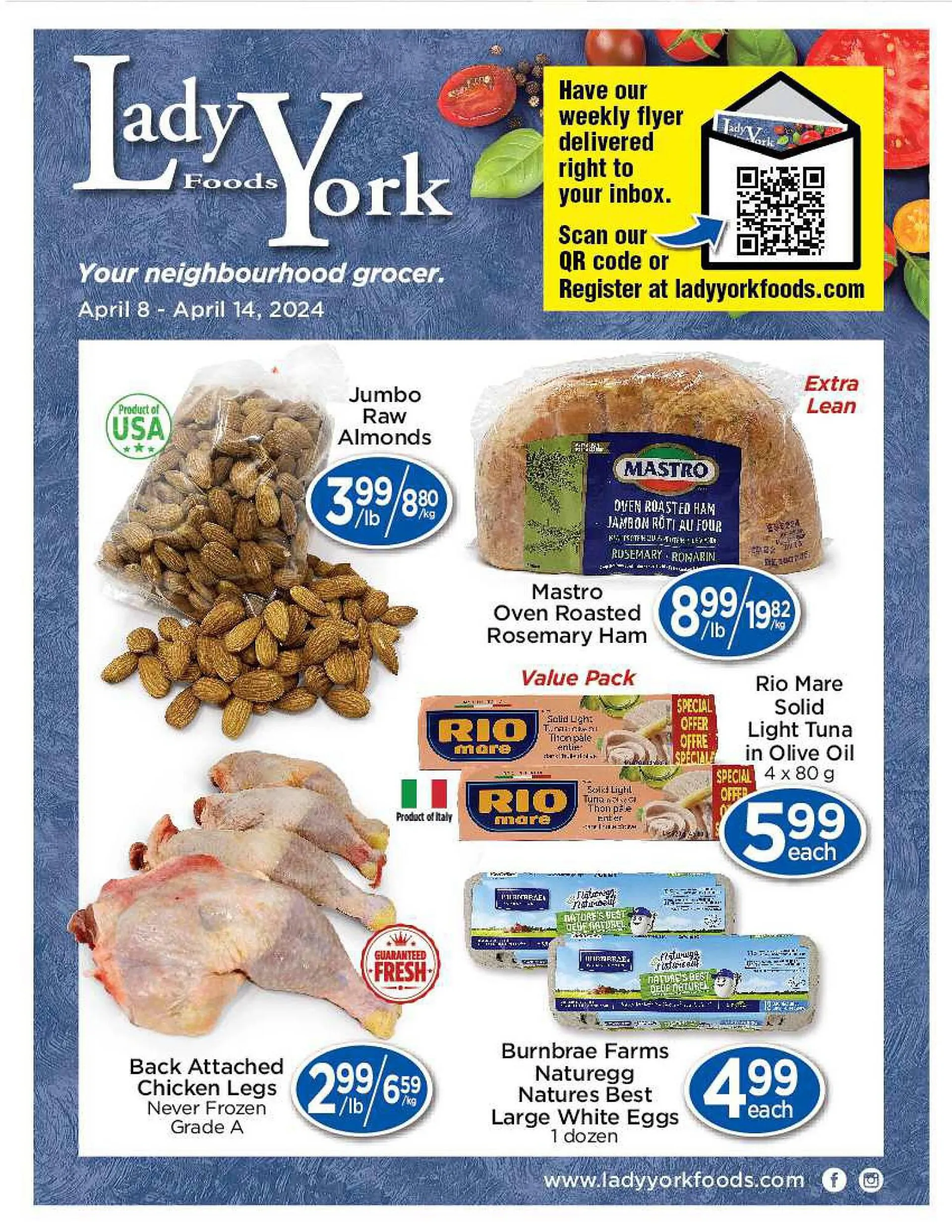 Lady York flyer from April 8 to April 14 2024 - flyer page 