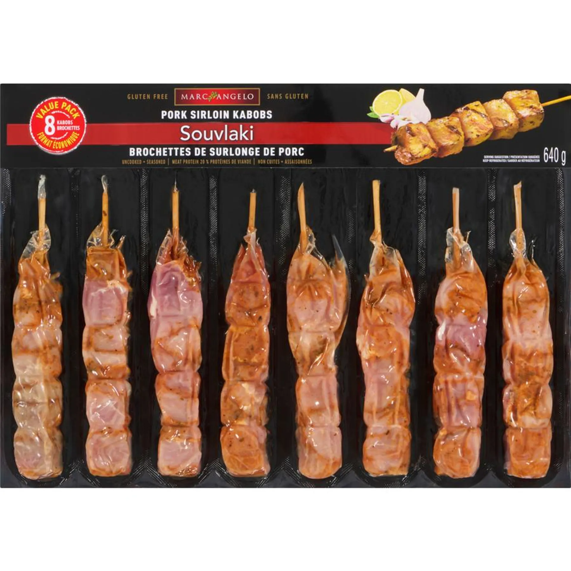 Pork Souvlaki, Value Pack