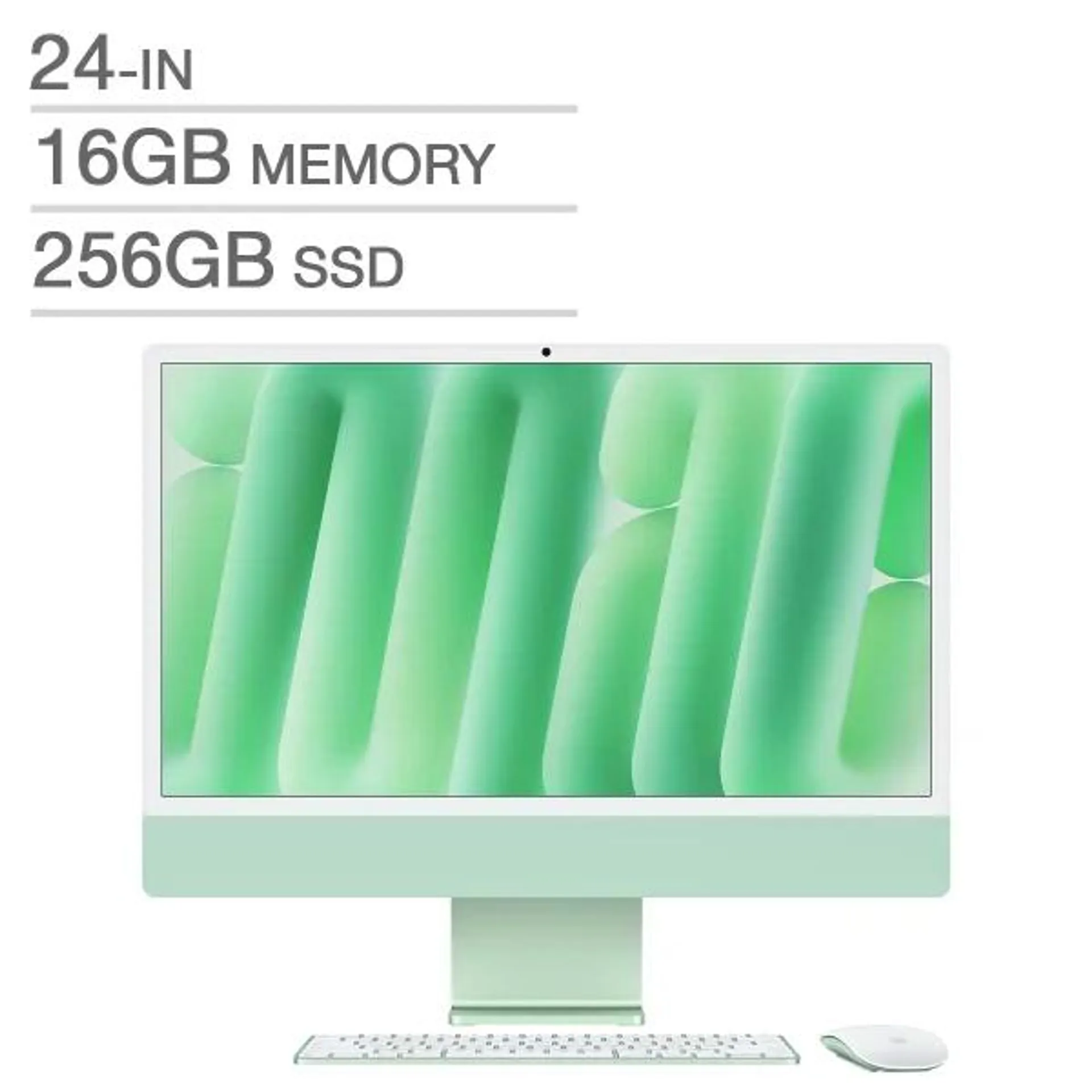 Apple 24 in. iMac, Apple M4 Chip - 16 GB RAM, 256 GB SSD