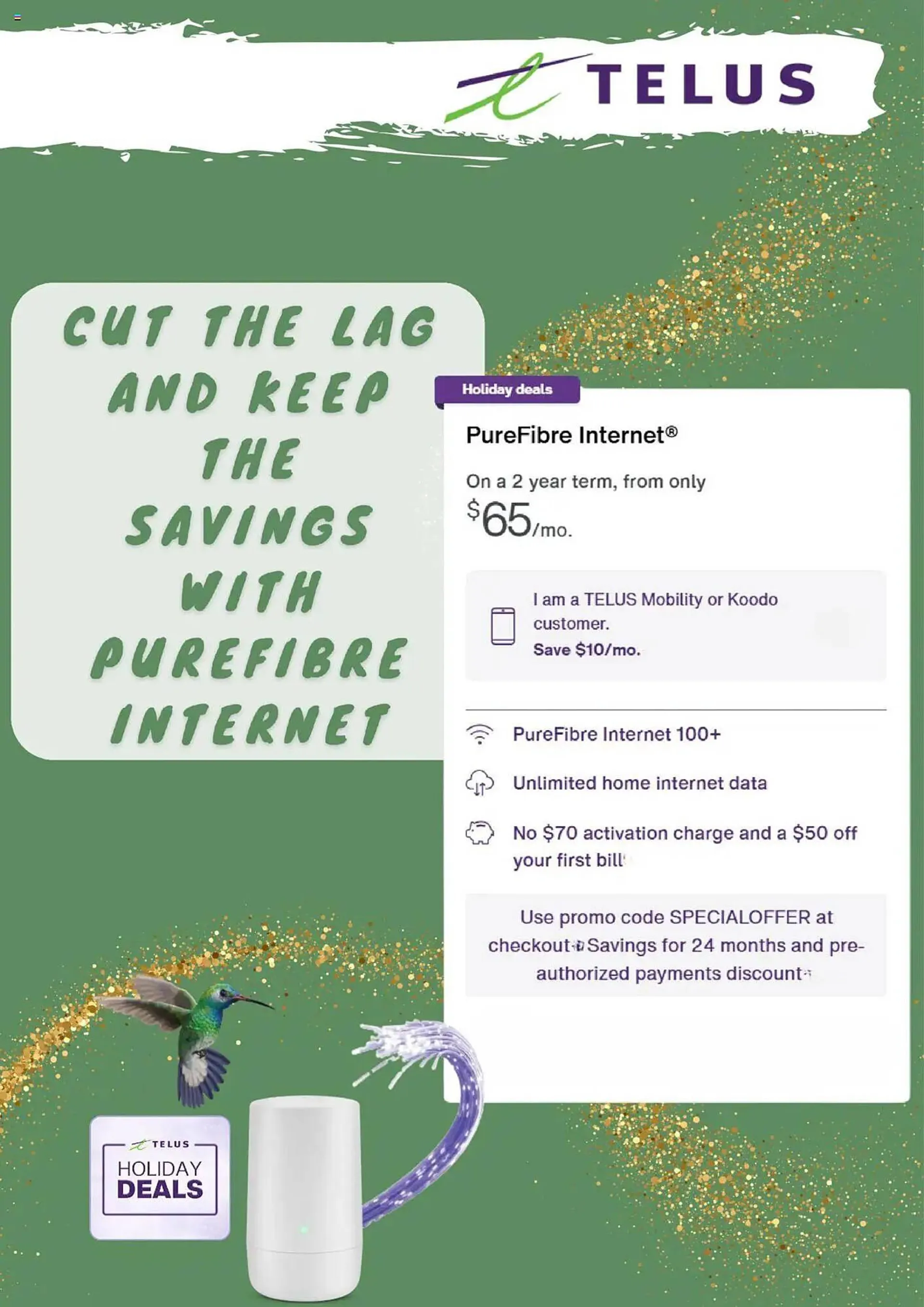 Telus flyer from December 16 to January 5 2025 - flyer page 6