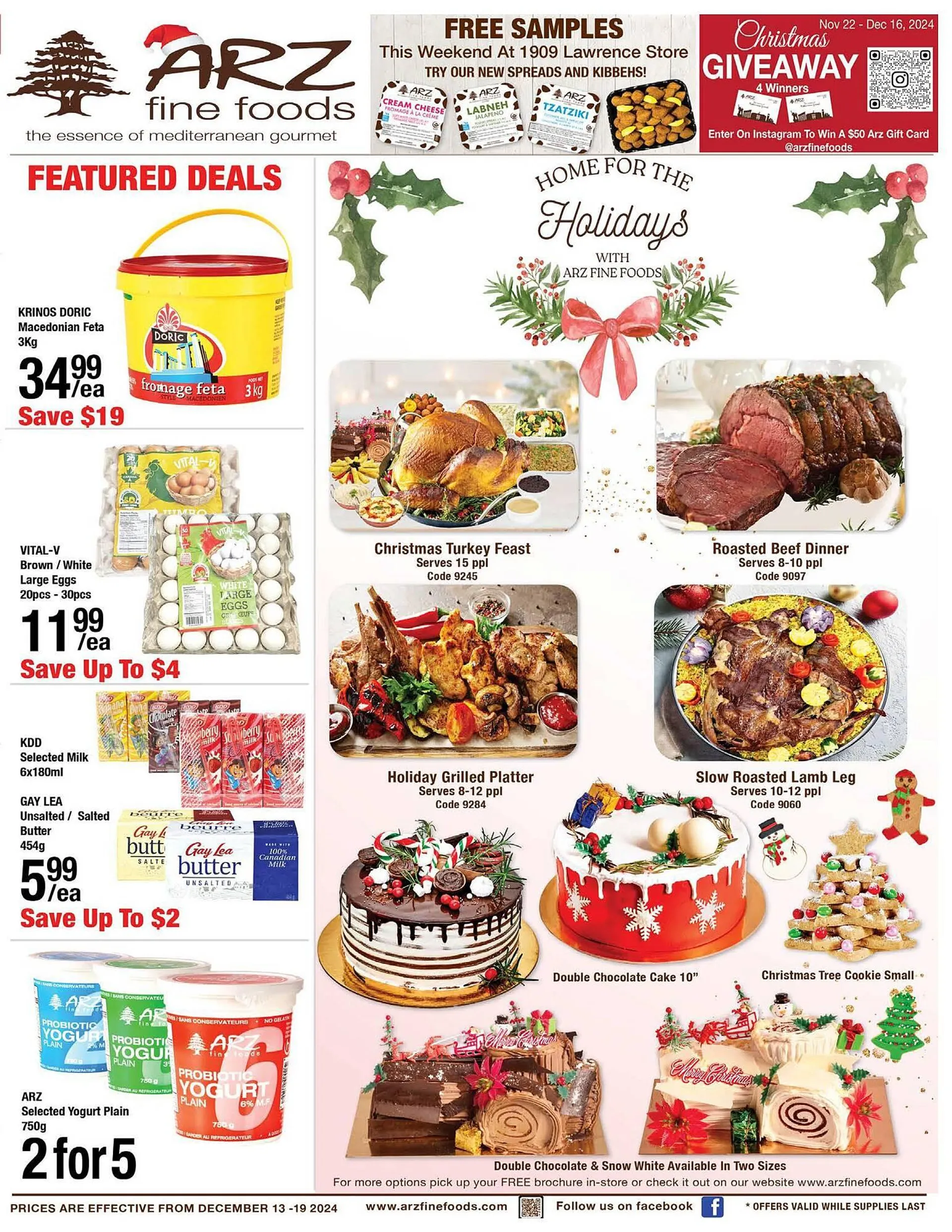 Arz Fine Foods flyer - 1