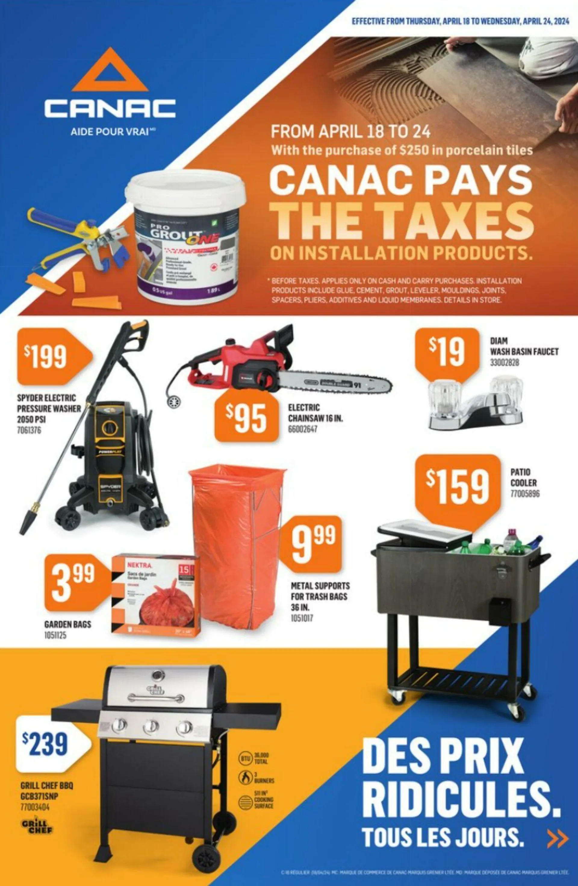 Canac Current flyer - 1