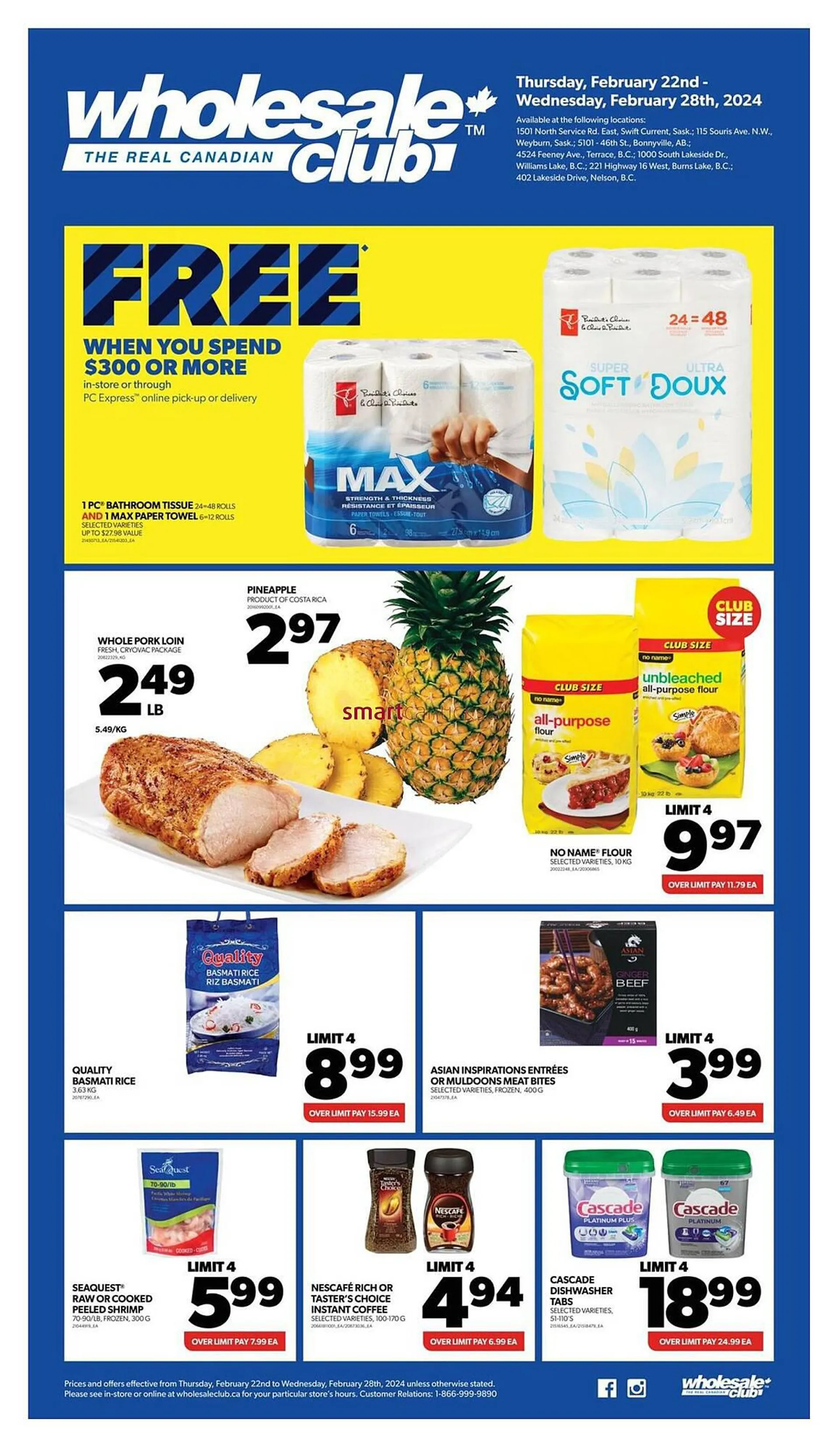 Real Canadian Superstore flyer from February 22 to February 28 2024 - flyer page 