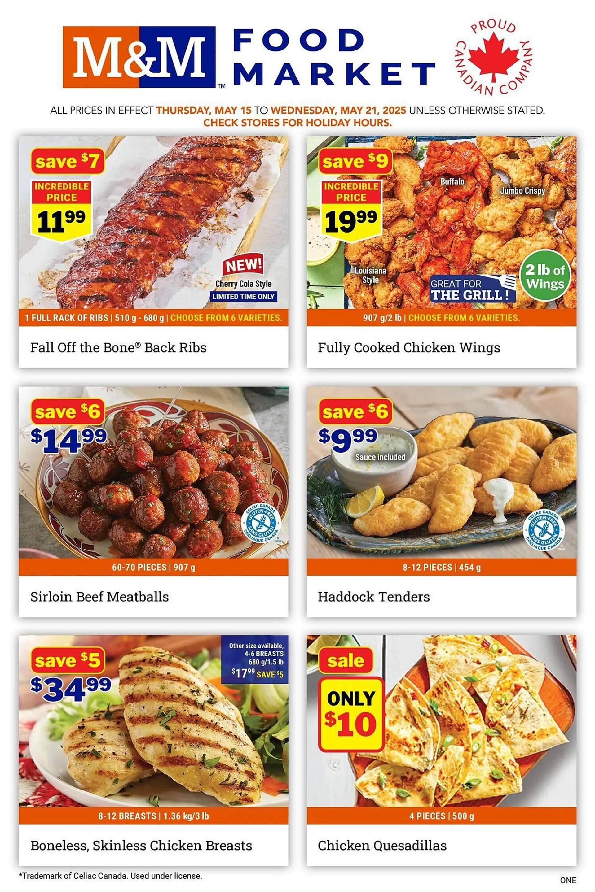 M & M Food Market flyer - 1
