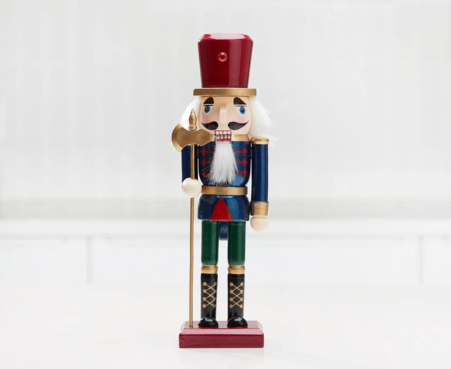 Nutcracker Decoration, Black and Blue