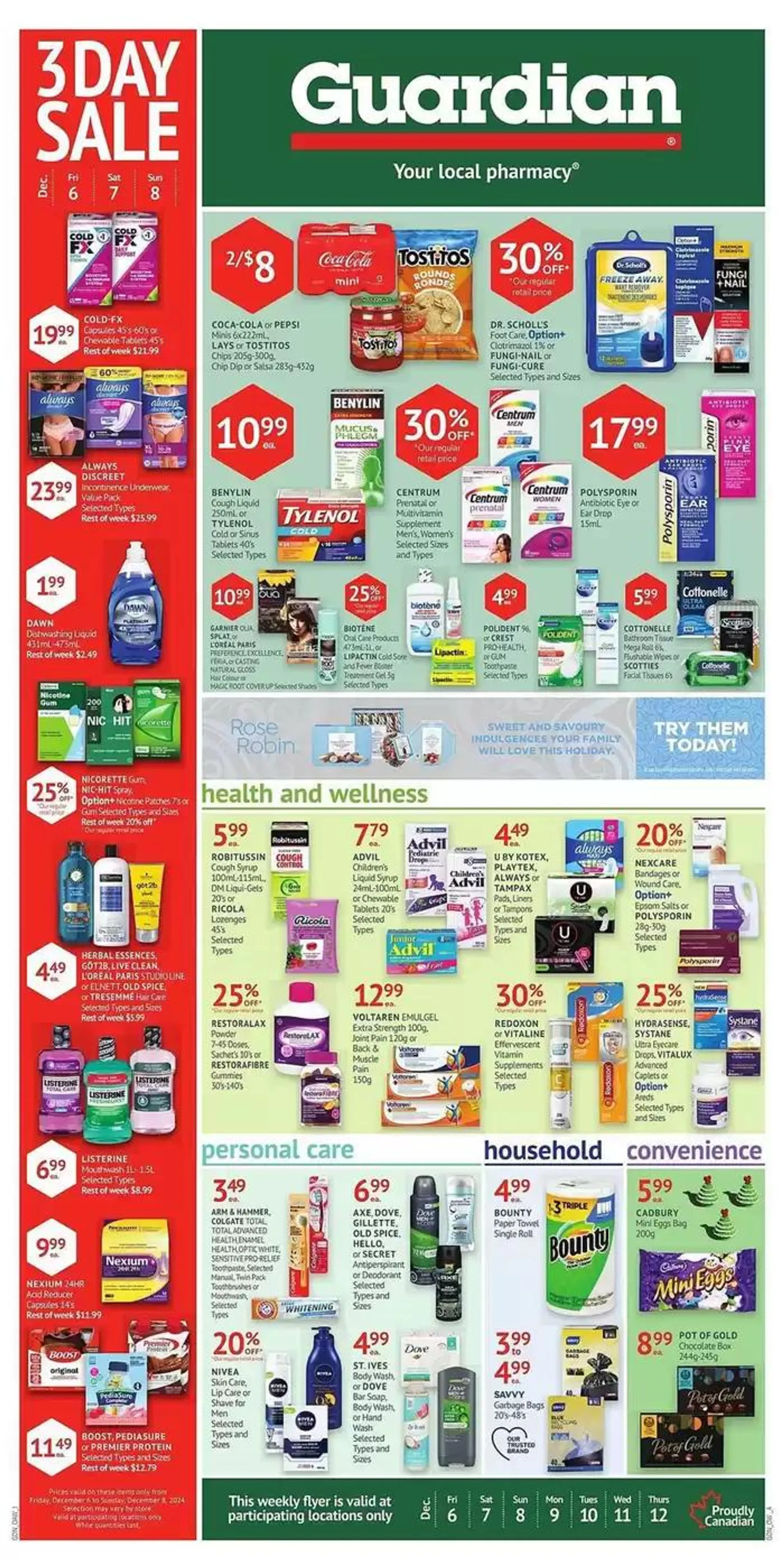 Guardian Pharmacy weekly flyer from December 5 to December 11 2024 - flyer page 2