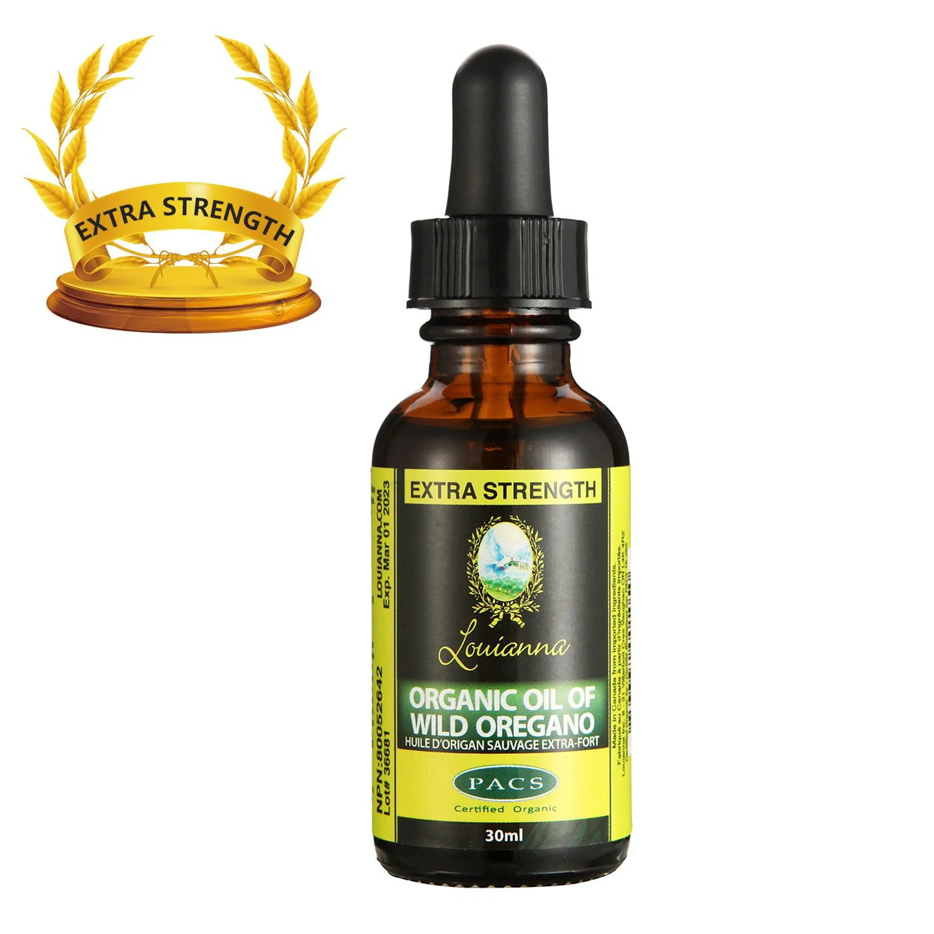 Organic Oil of Wild Oregano 30ml