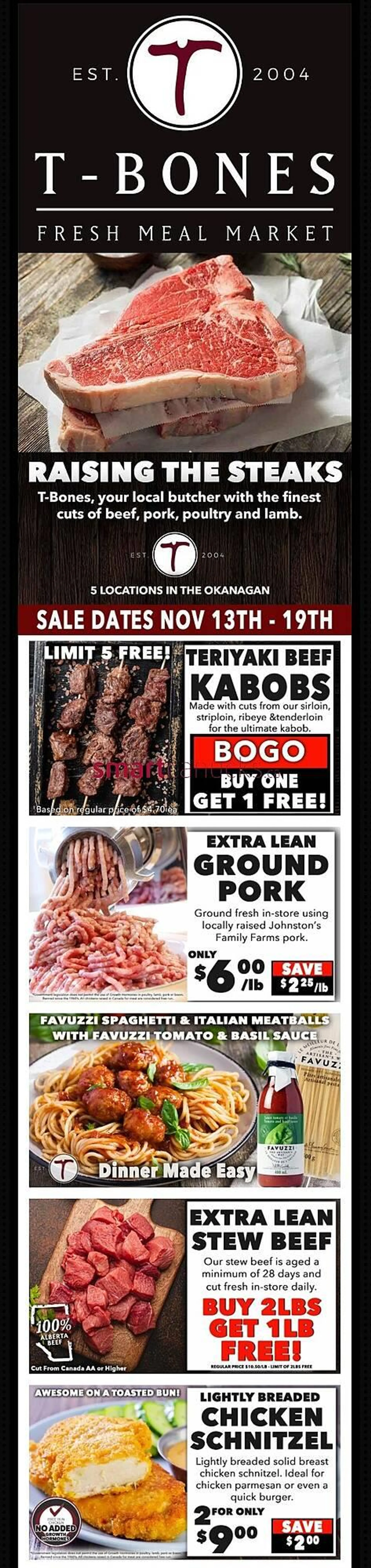 T-Bones flyer - 1