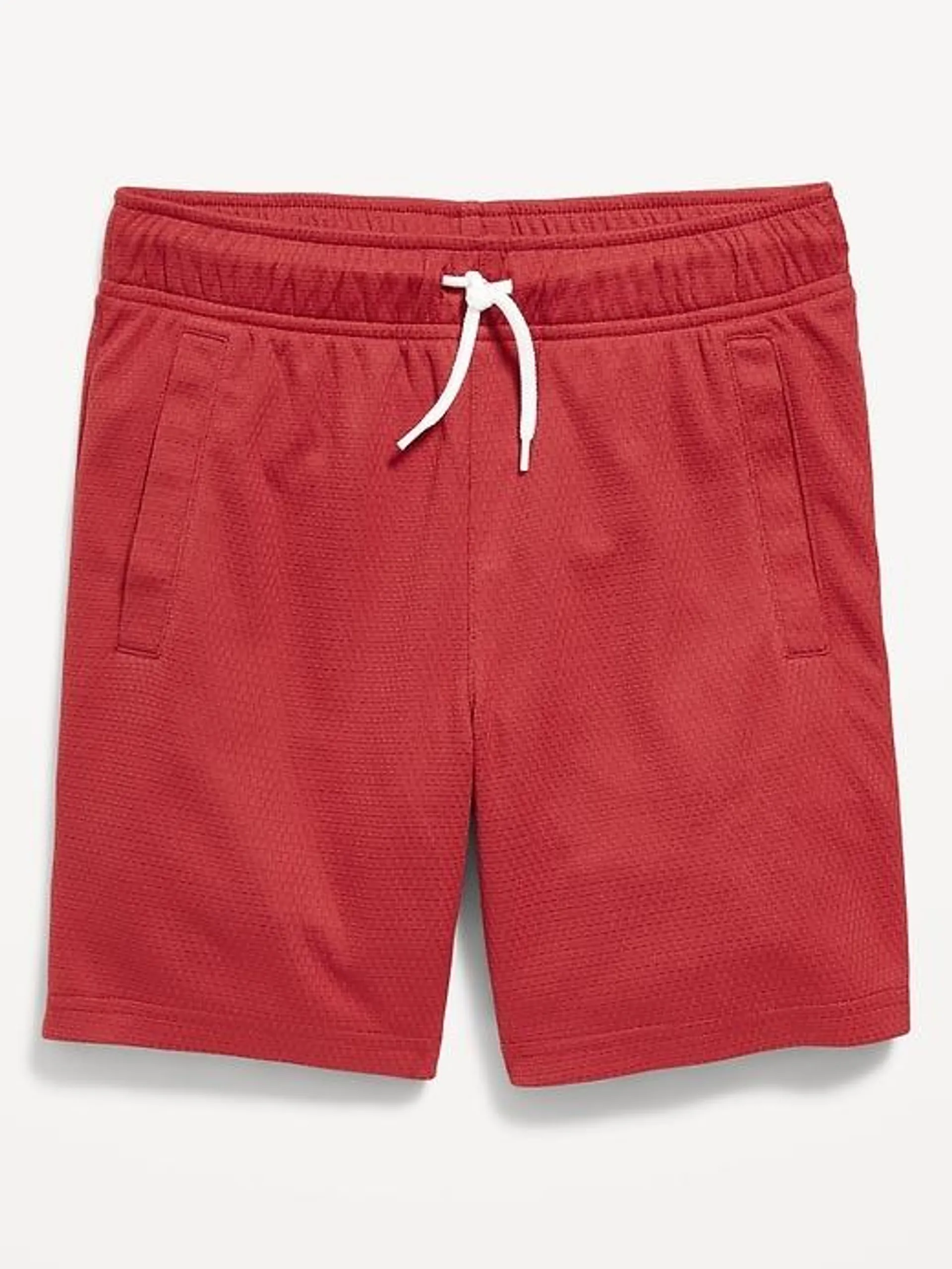 Mesh Performance Shorts for Boys (Above Knee)