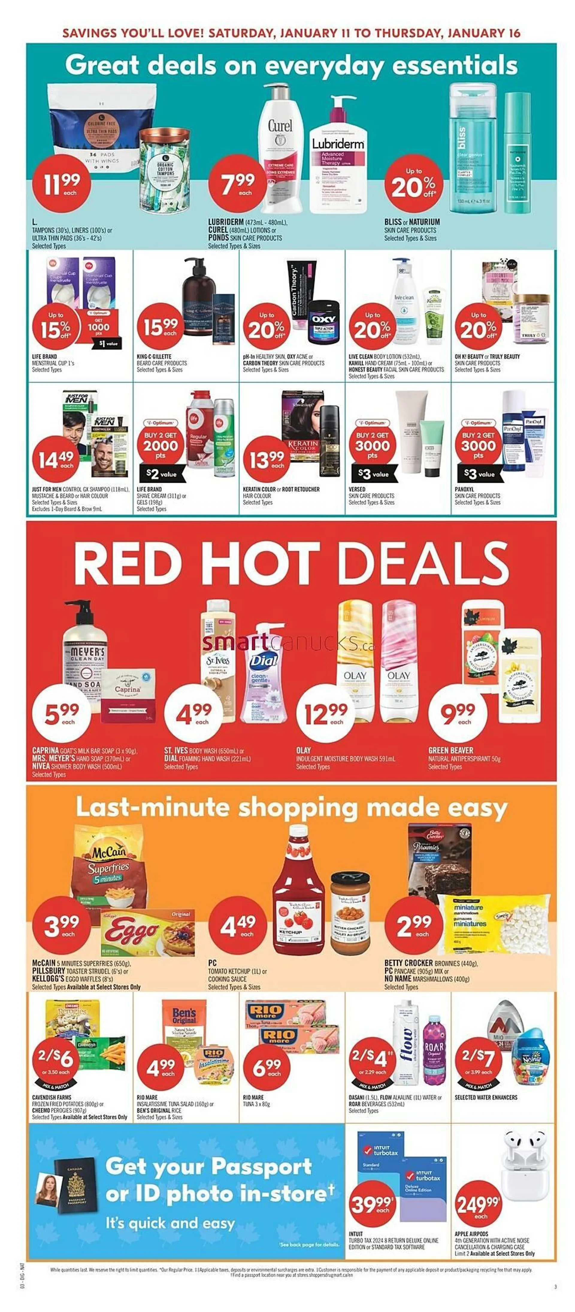 Shoppers Drug Mart flyer from January 9 to January 15 2025 - flyer page 20