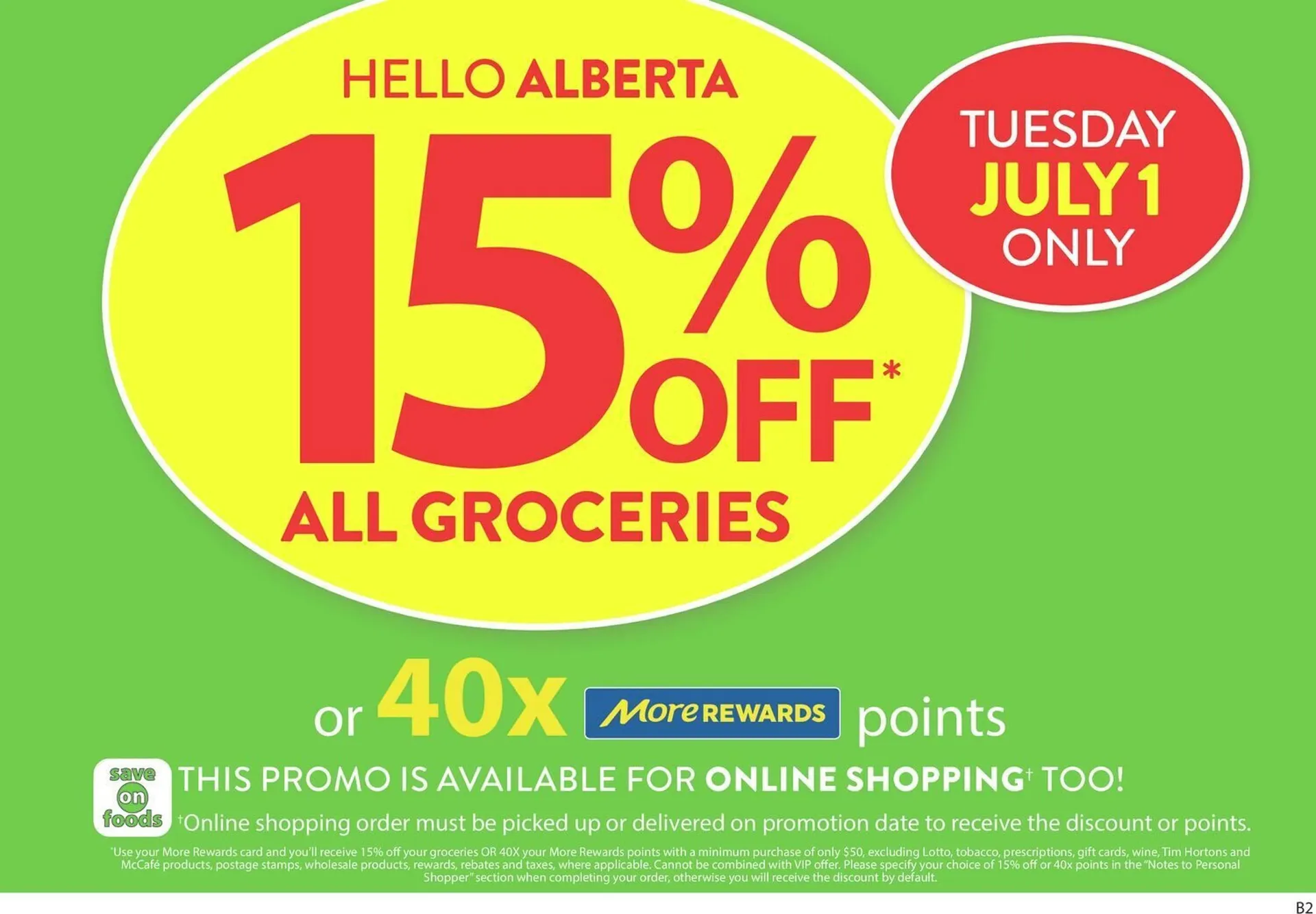 Save on Foods flyer from June 26 to July 3 2025 - flyer page 1