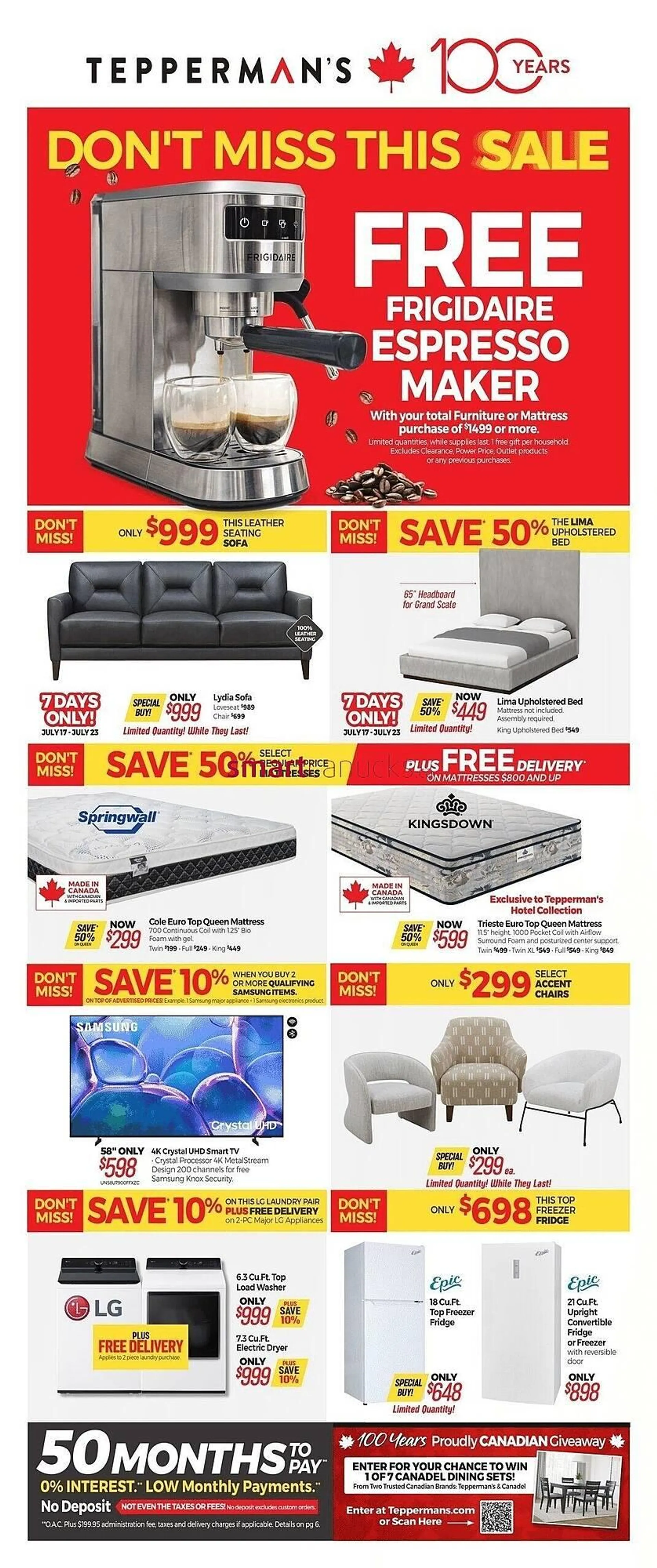 Teppermans flyer - 1