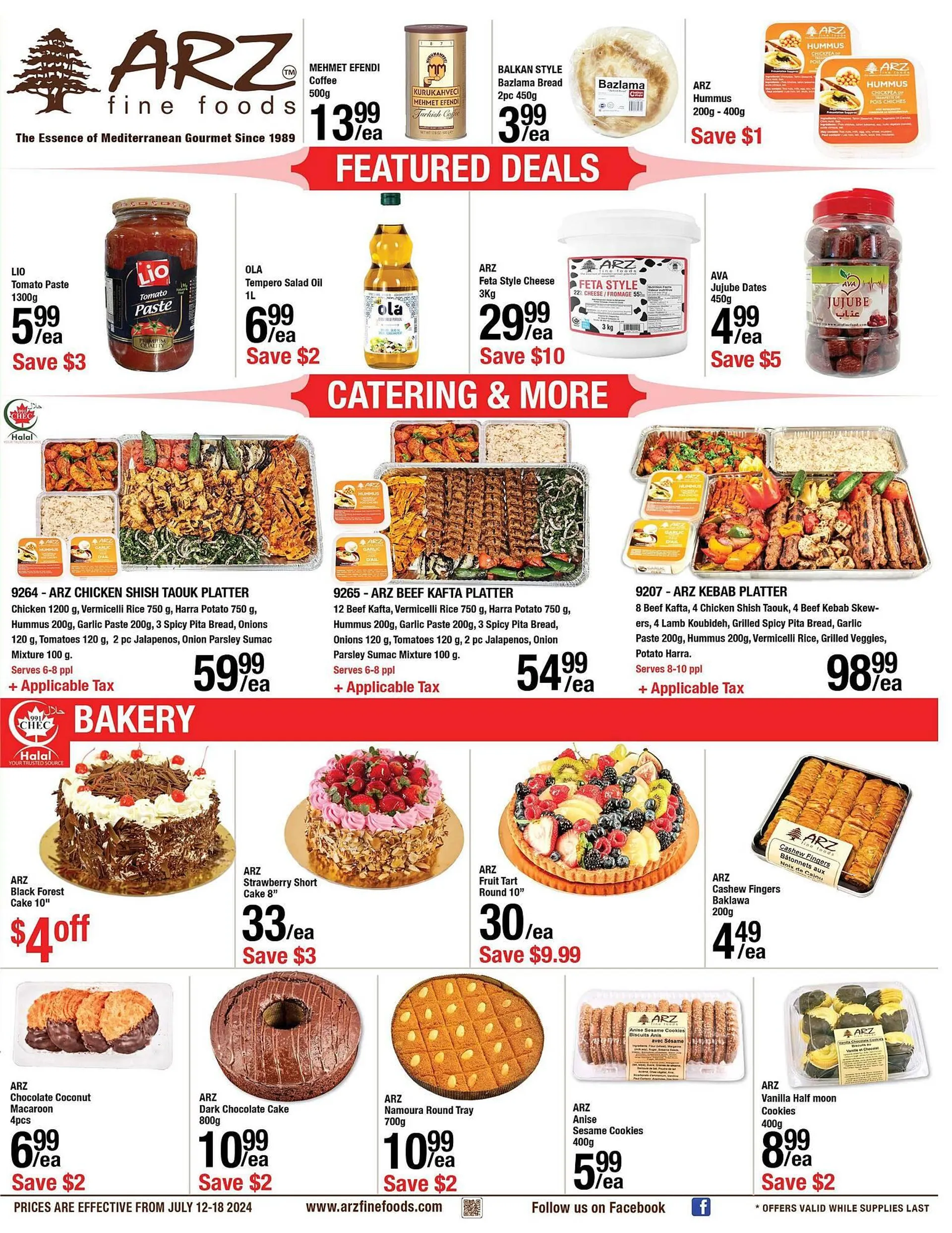 Arz Fine Foods flyer - 1