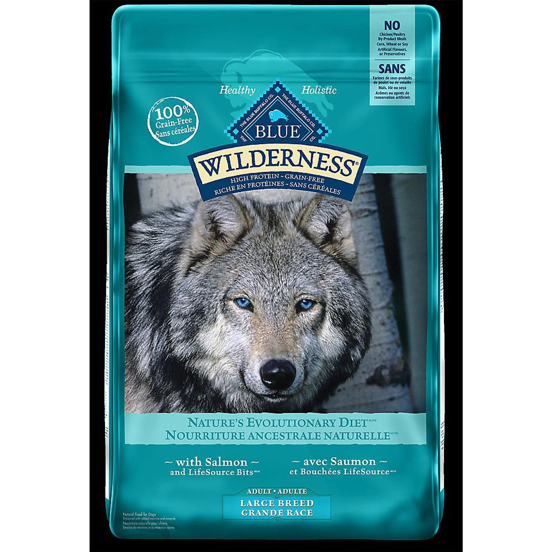 Blue Buffalo® Wilderness™ Large Breed Adult Dry Dog Food - Grain Free, Salmon