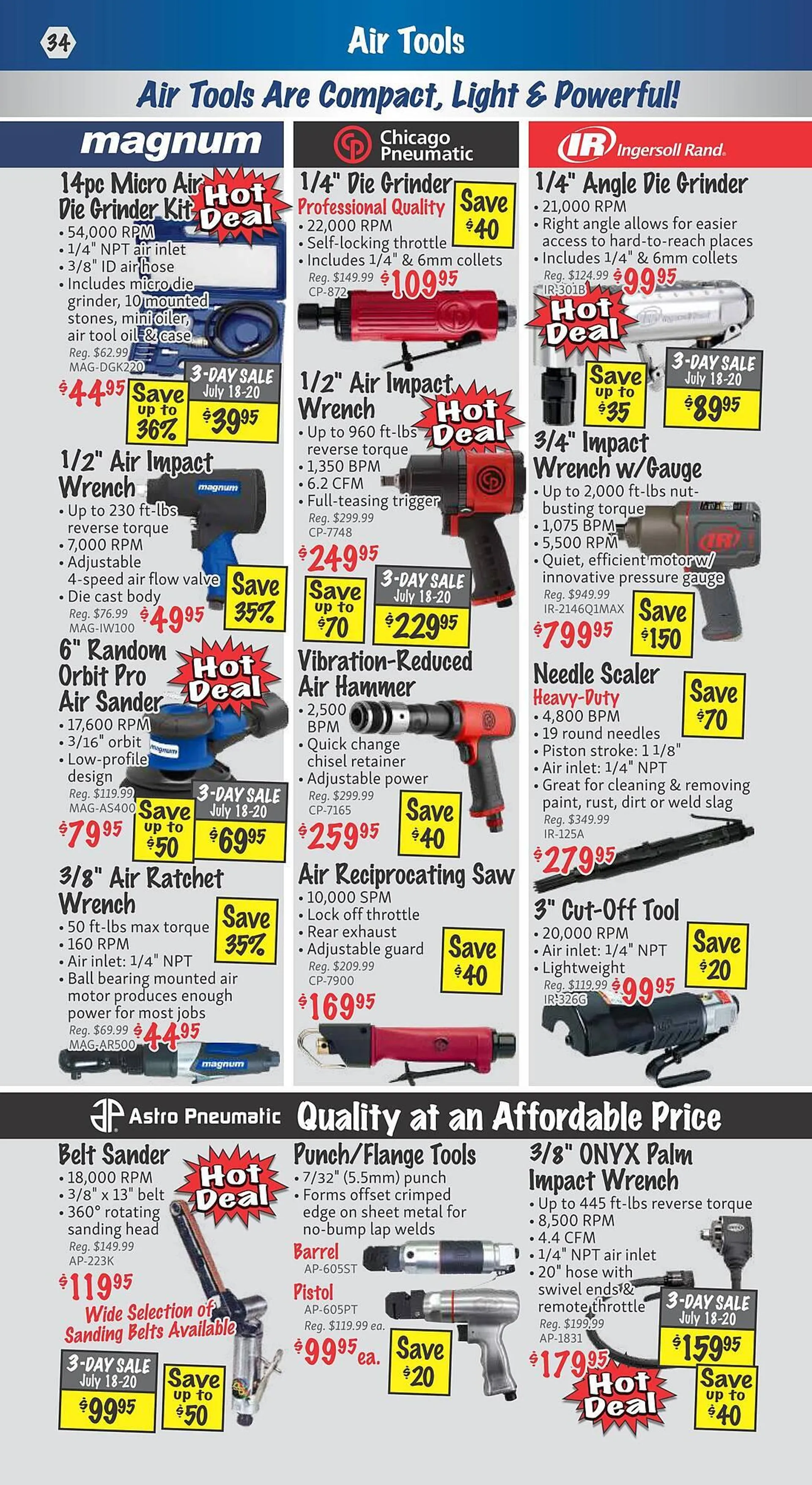 KMS Tools flyer from June 27 to July 31 2024 - flyer page 34