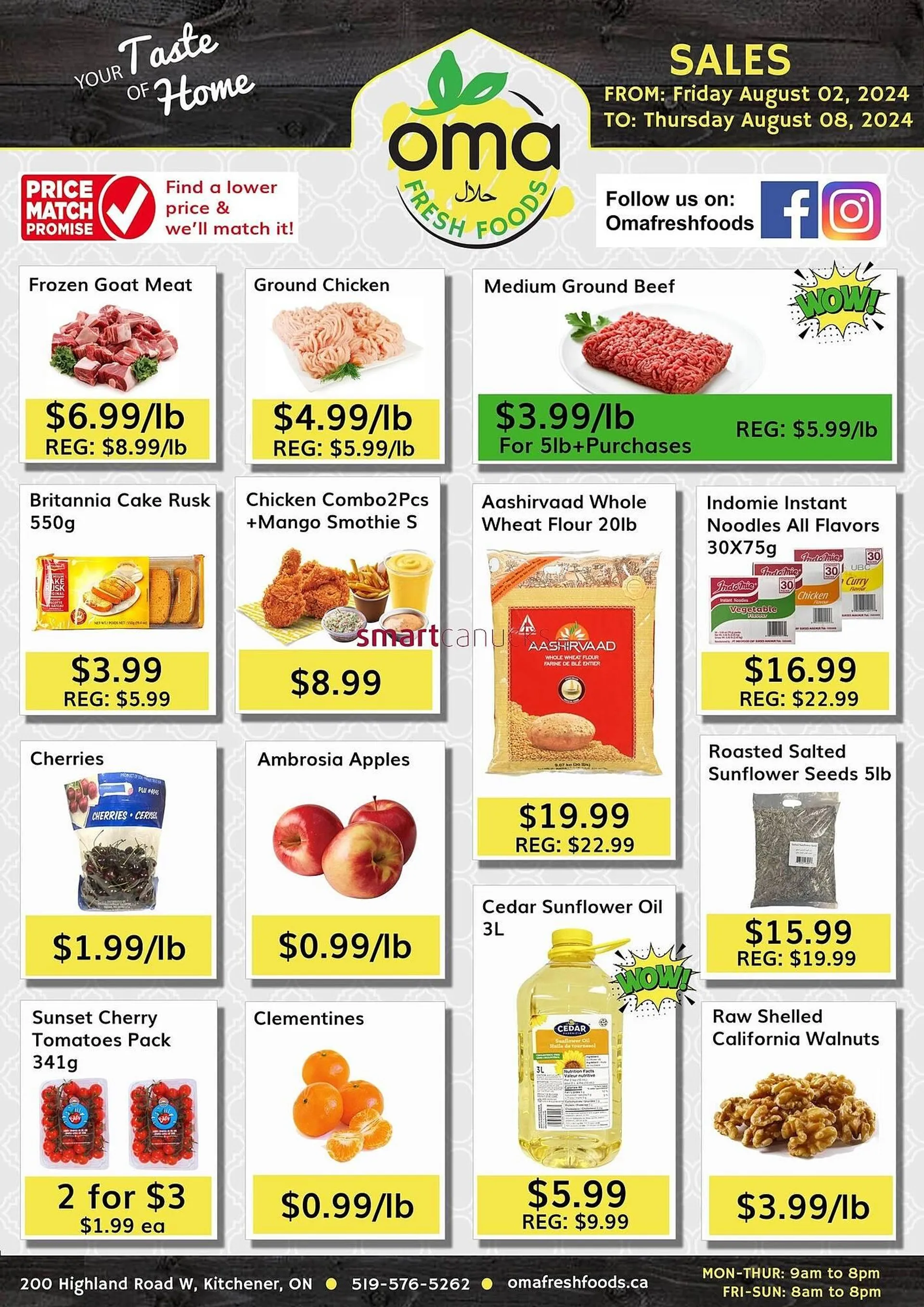 Oma Fresh Foods flyer - 1