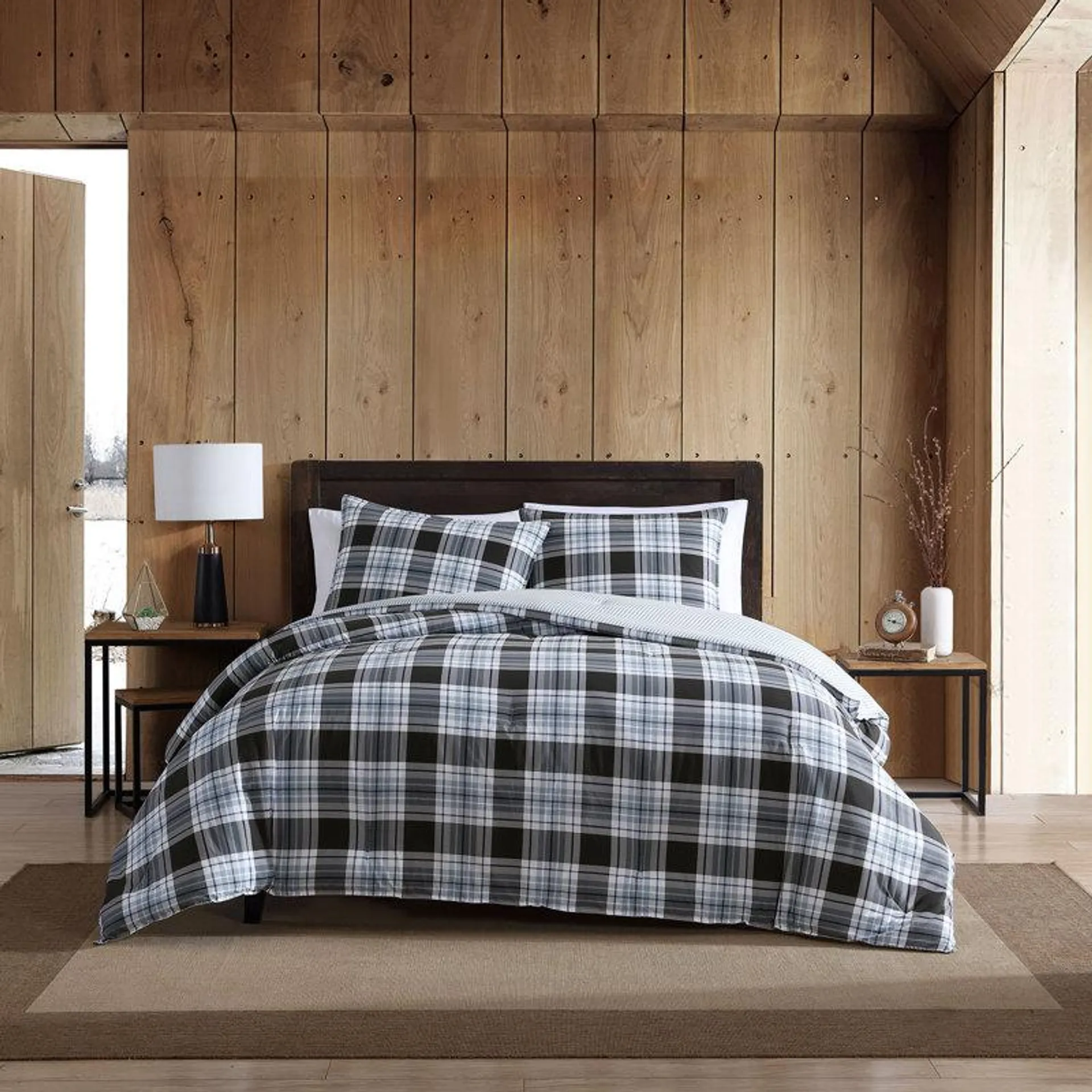 Eddie Bauer Lewis Plaid Cotton Comforter Set