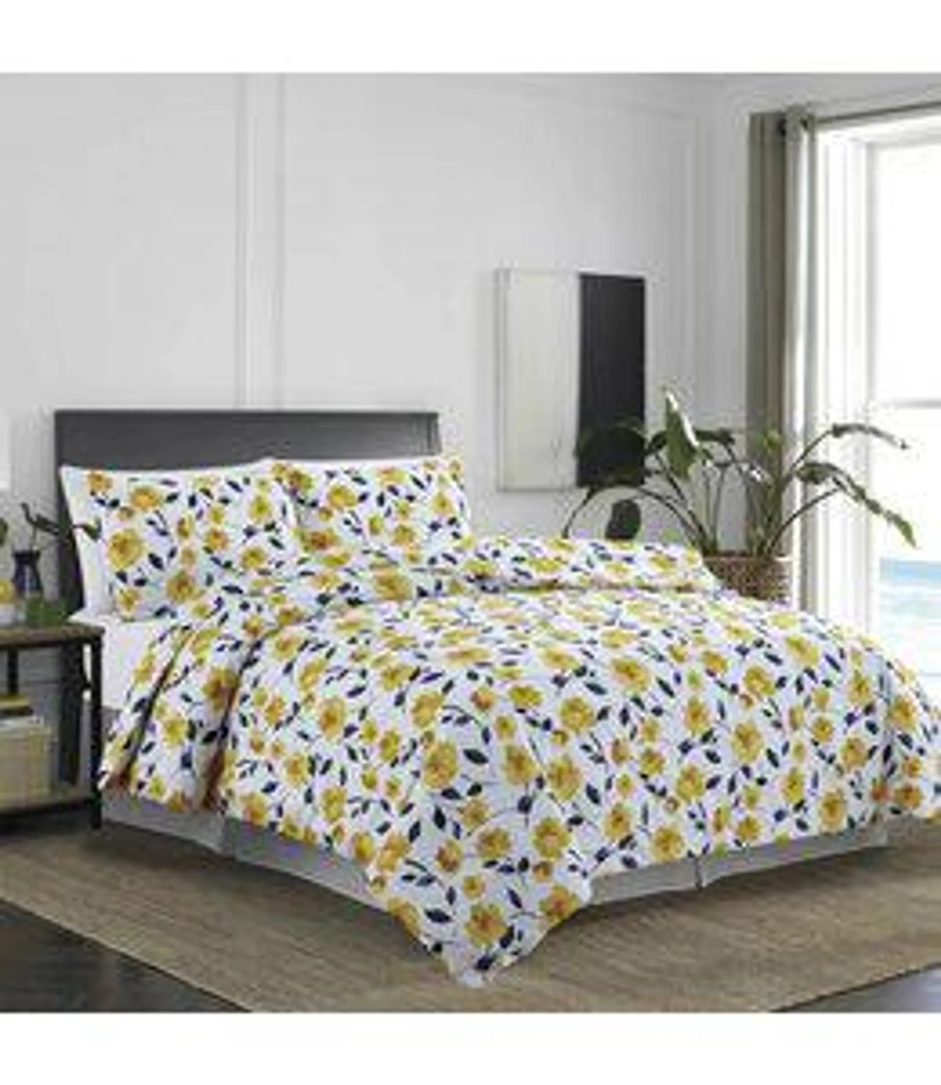 DAFFODIL DUVET COVER SET YELLOW (MP2)