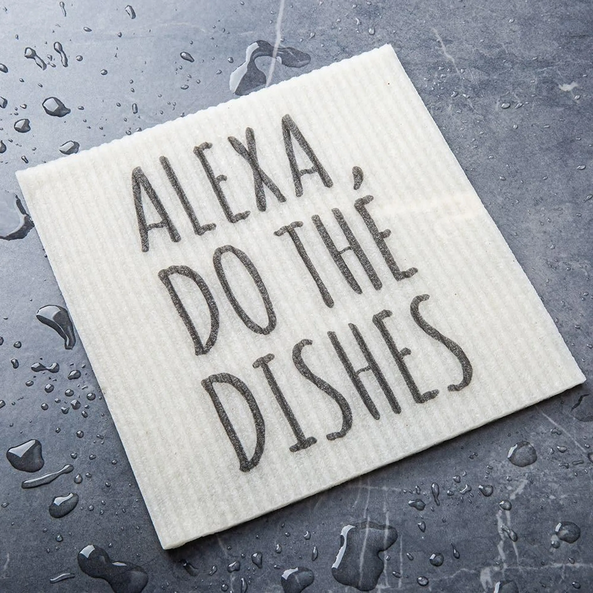 Harman Eco Friendly 'Alexa, Do The Dishes' Reusable Sponge Cloth
