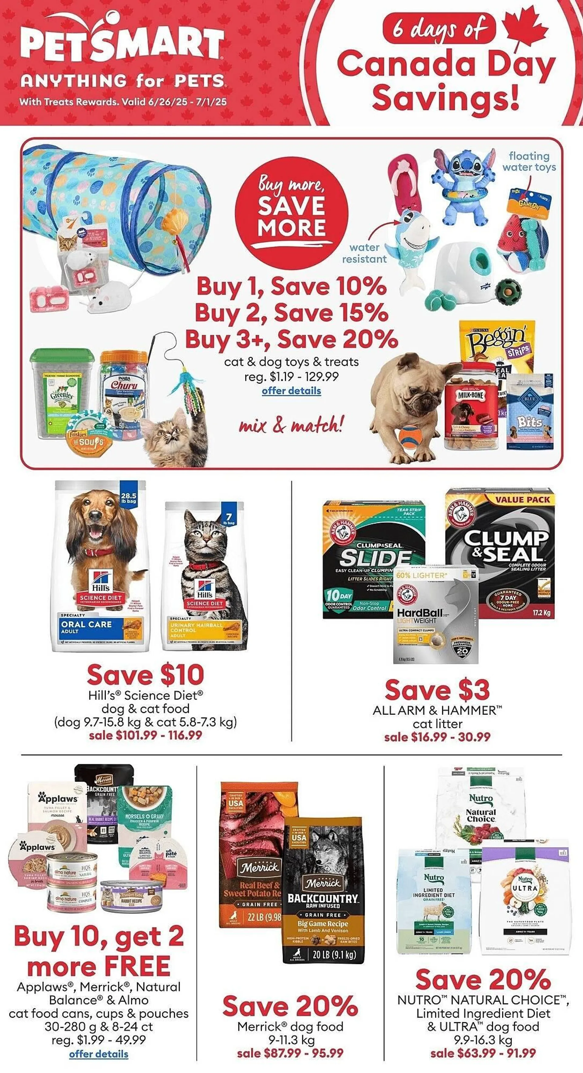 Petsmart flyer from June 26 to July 2 2025 - flyer page 1