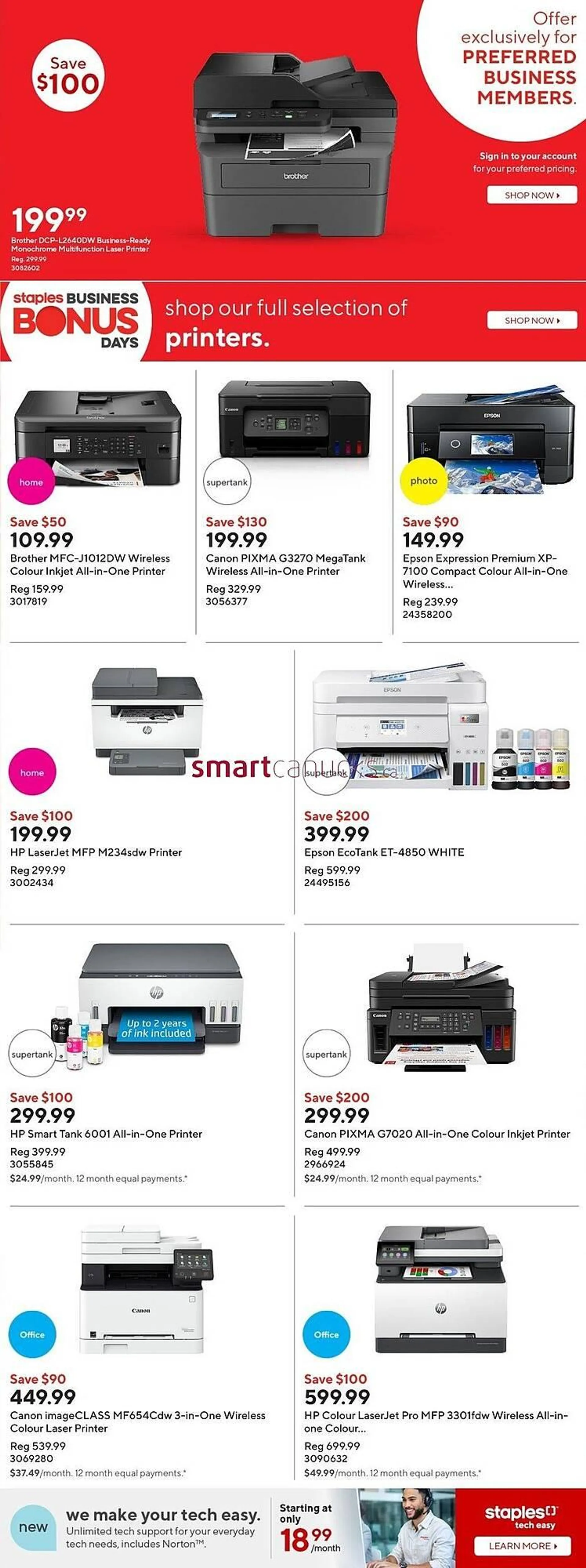 Staples flyer from October 11 to October 17 2024 - flyer page 19