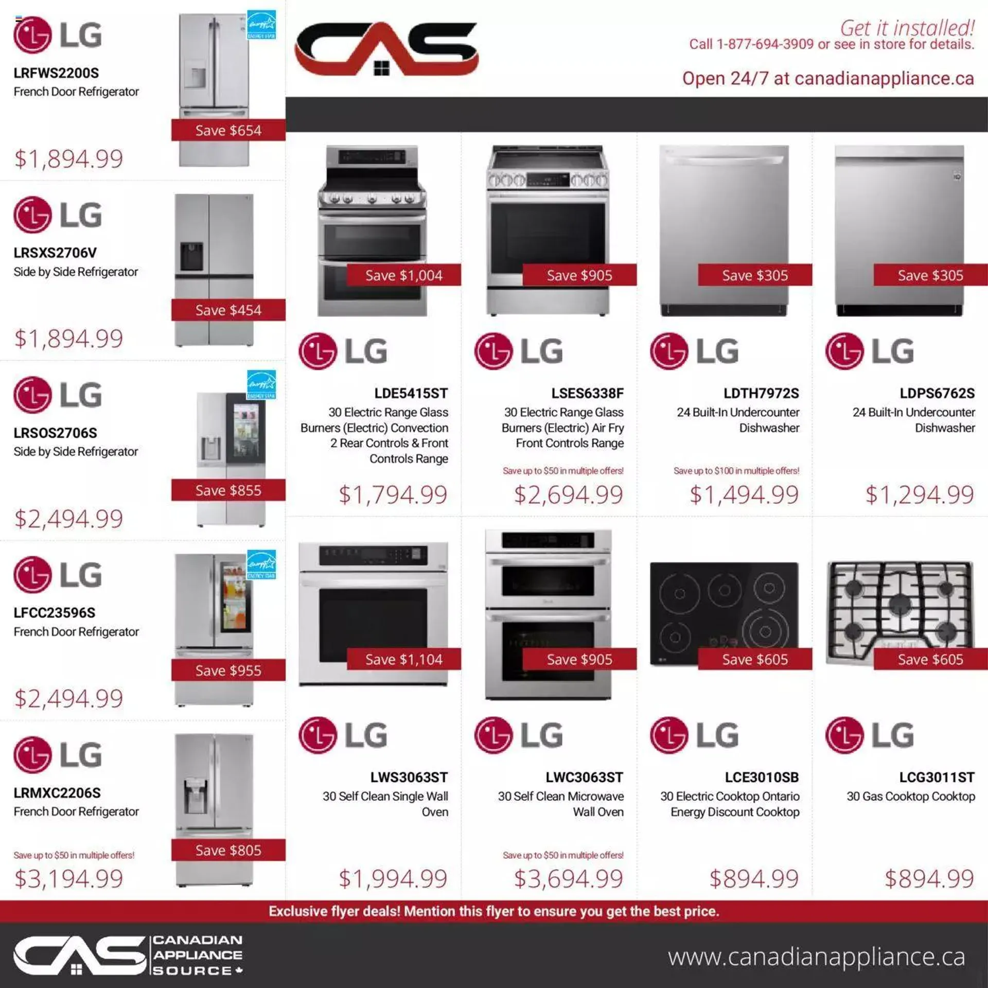 Canadian Appliance Source flyer / circulaire - 4