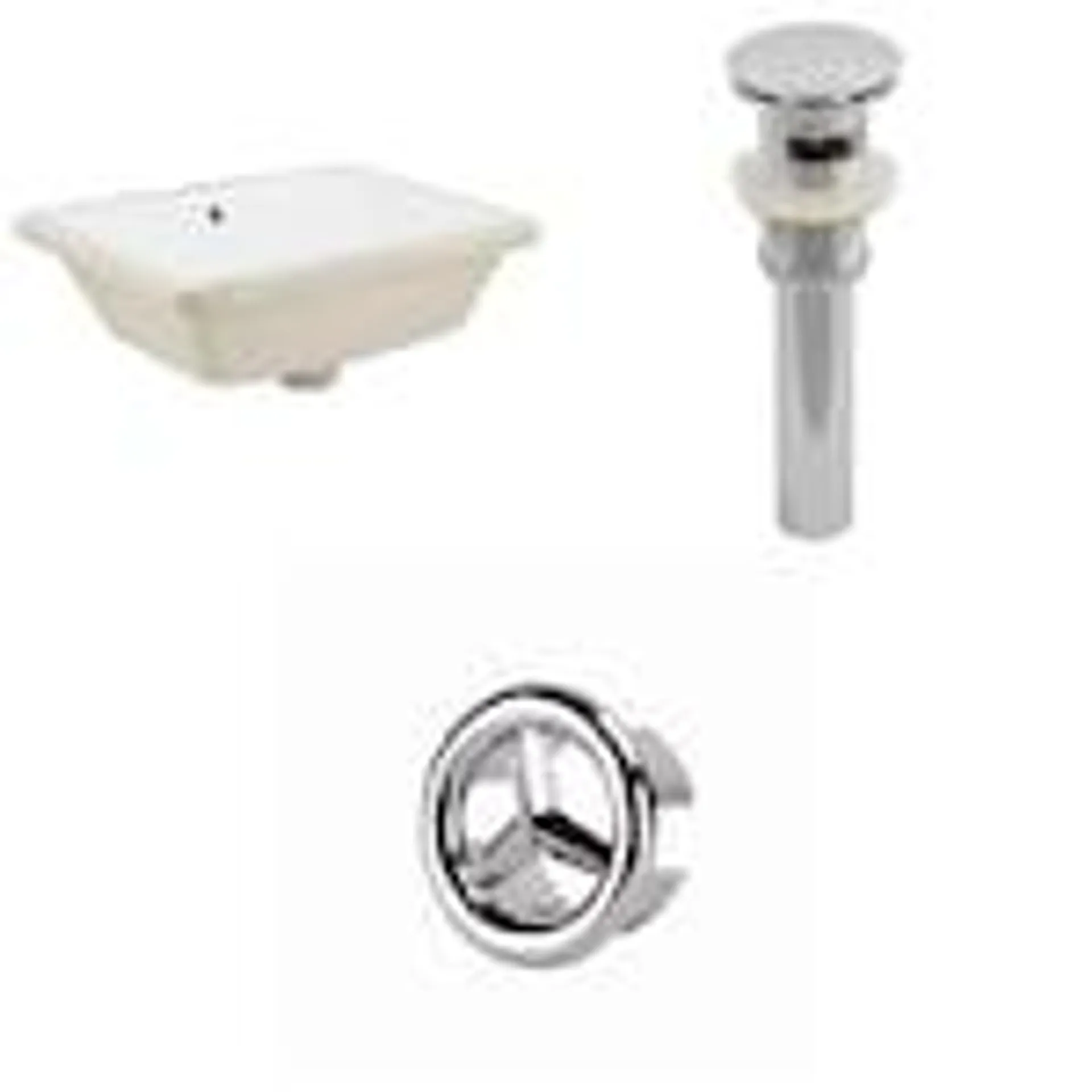 18.25-inch W Undermount Sink Set - AI-20573