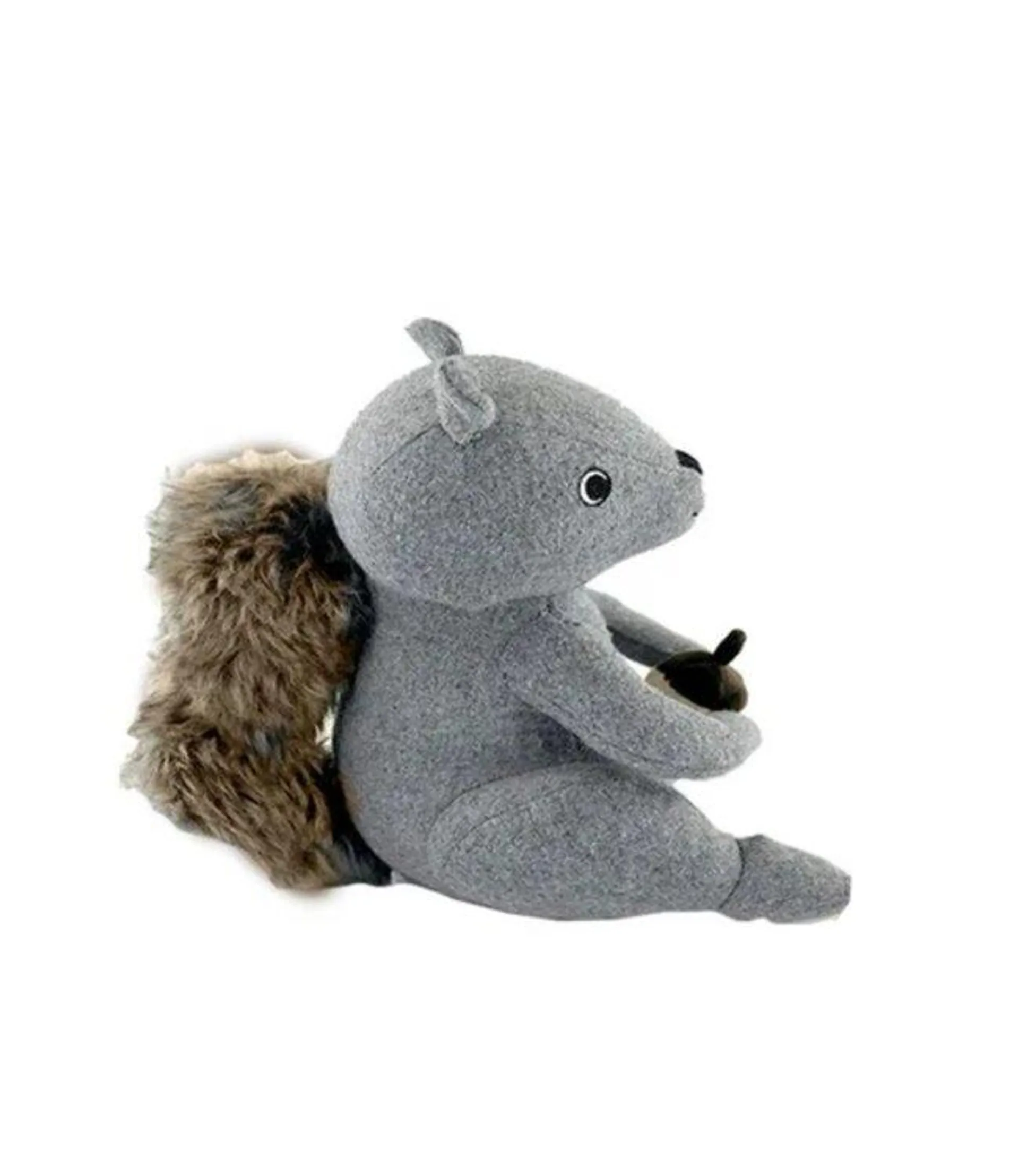 LAUREN TAYLOR ANIMAL SHAPED DOOR STOPPER SQUIRREL 10"