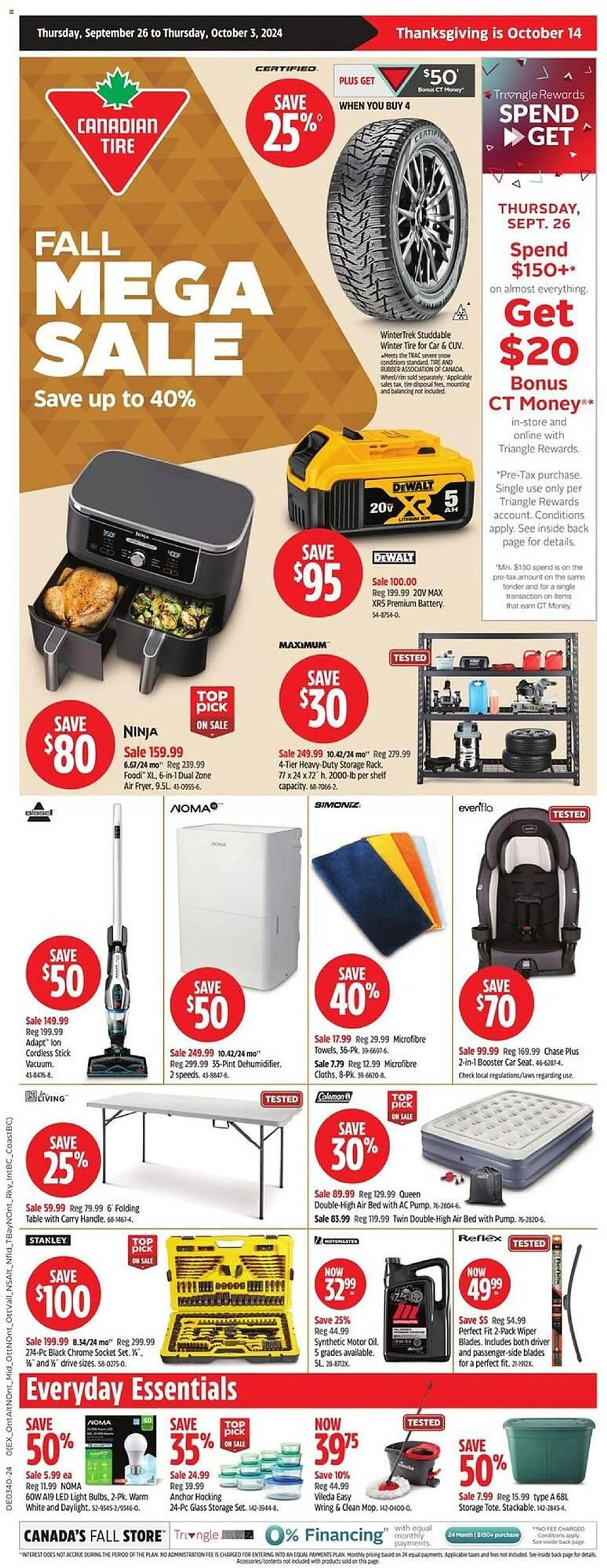 Canadian Tire flyer - 1