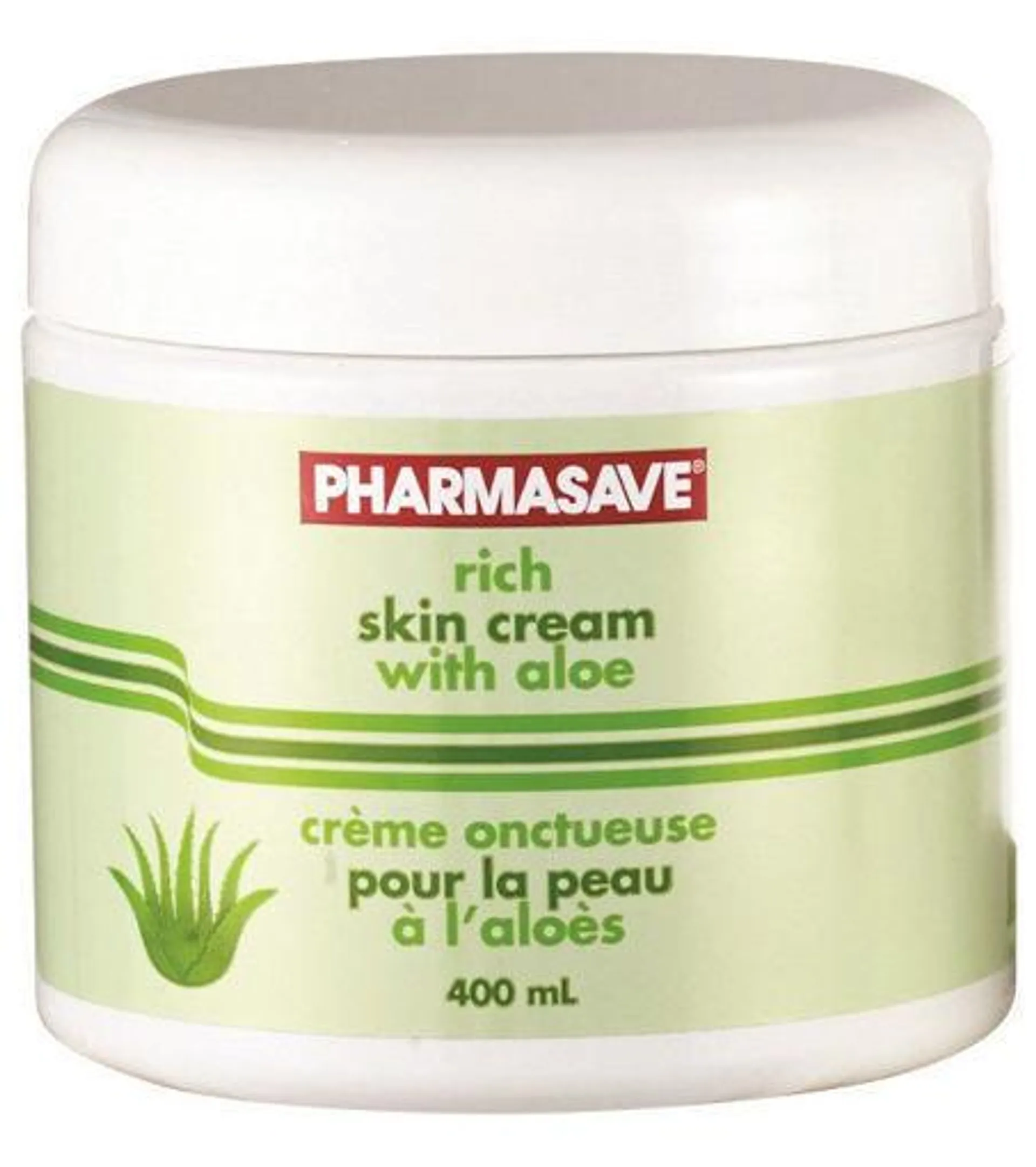 PHARMASAVE RICH SKIN CREAM - ALOE 400ML