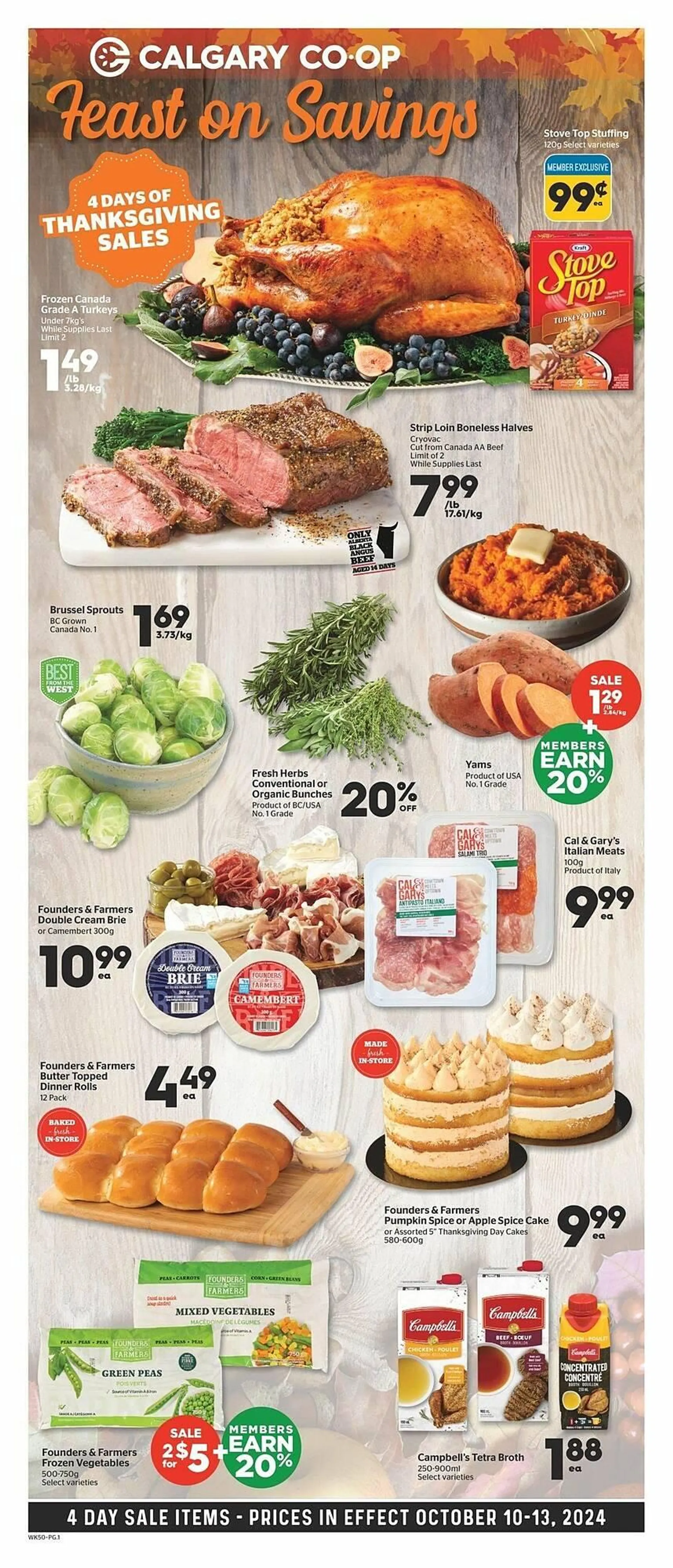 Calgary Co-op flyer - 1