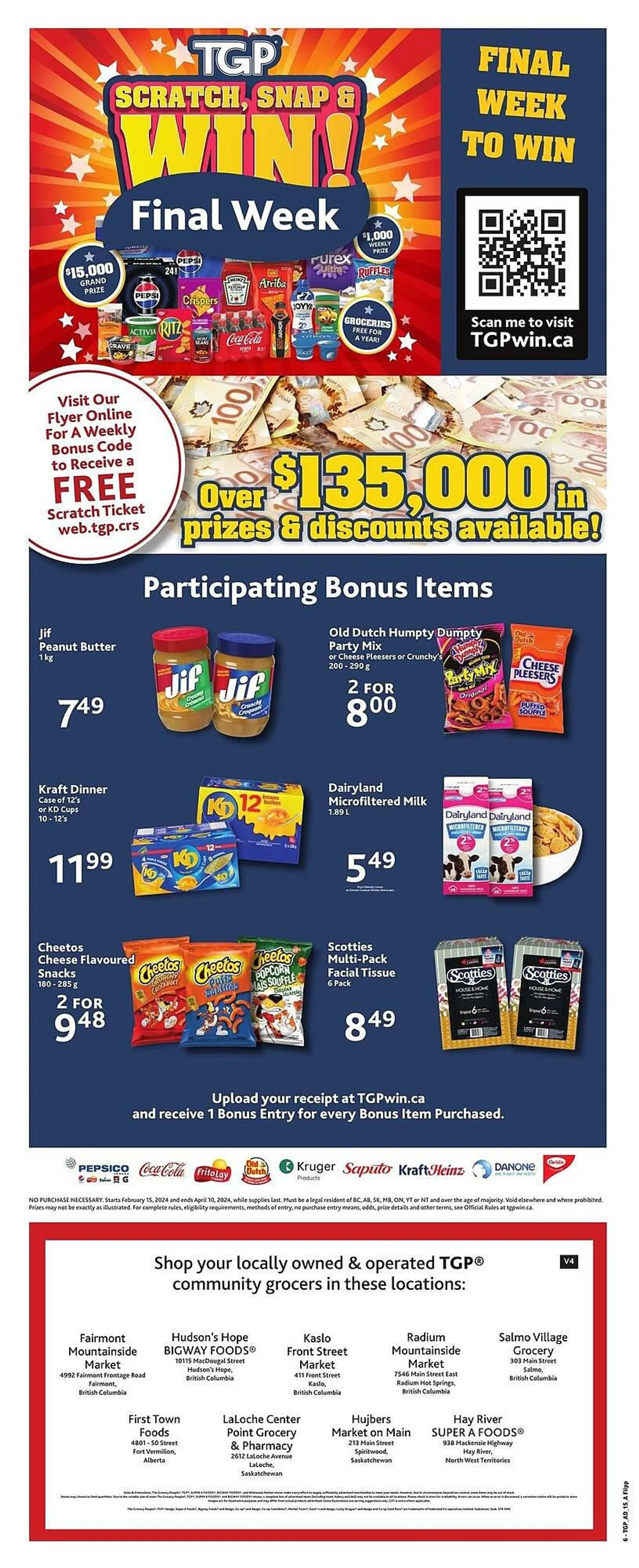TGP The Grocery People flyer from April 4 to April 10 2024 - flyer page 18