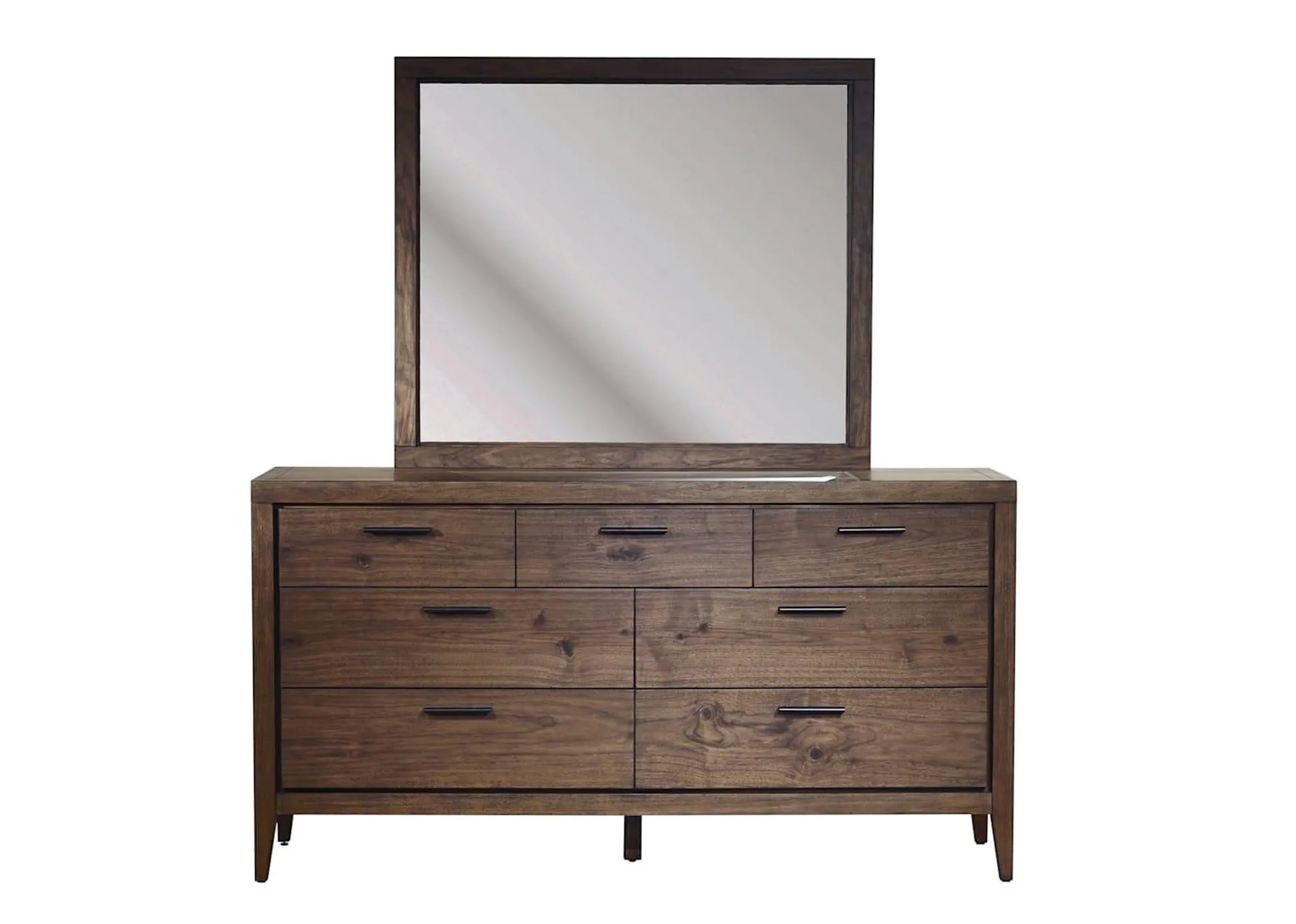 Boracay Dresser and Mirror - Wild Oats Brown