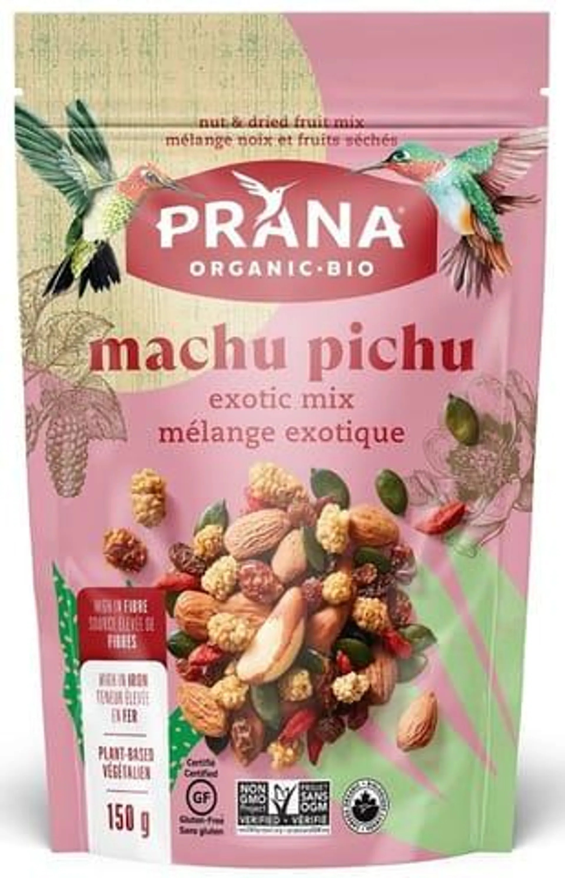 Machu Pichu - Mélange exotique noix et fruits séchés biologiques