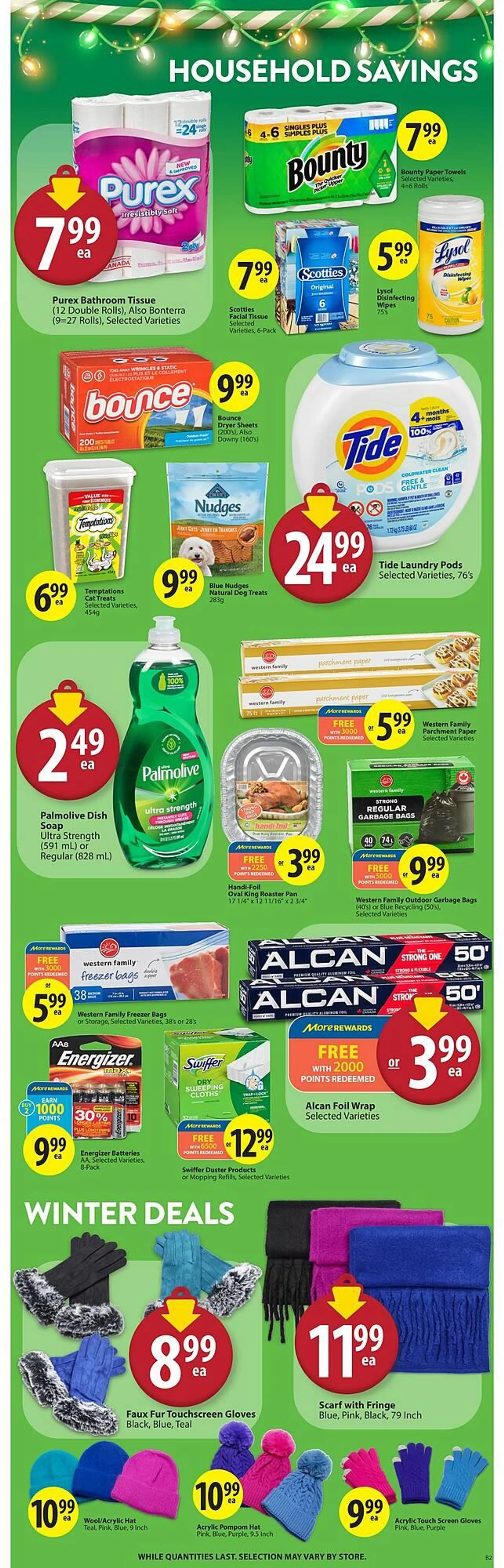 Save on Foods flyer from December 18 to December 25 2024 - flyer page 24