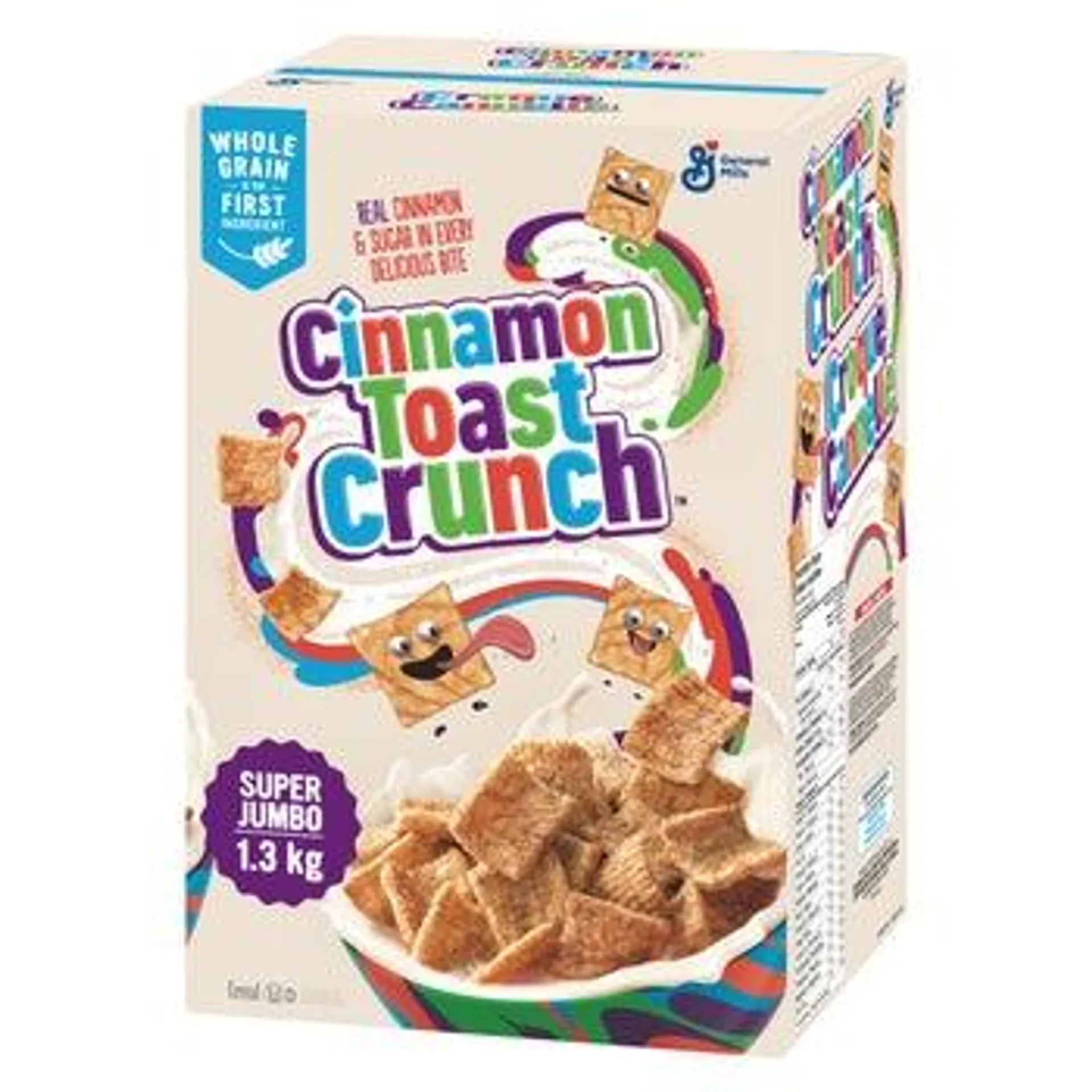 Super Jumbo Cinnamon Toast Crunch Cereal, 1.3 kg