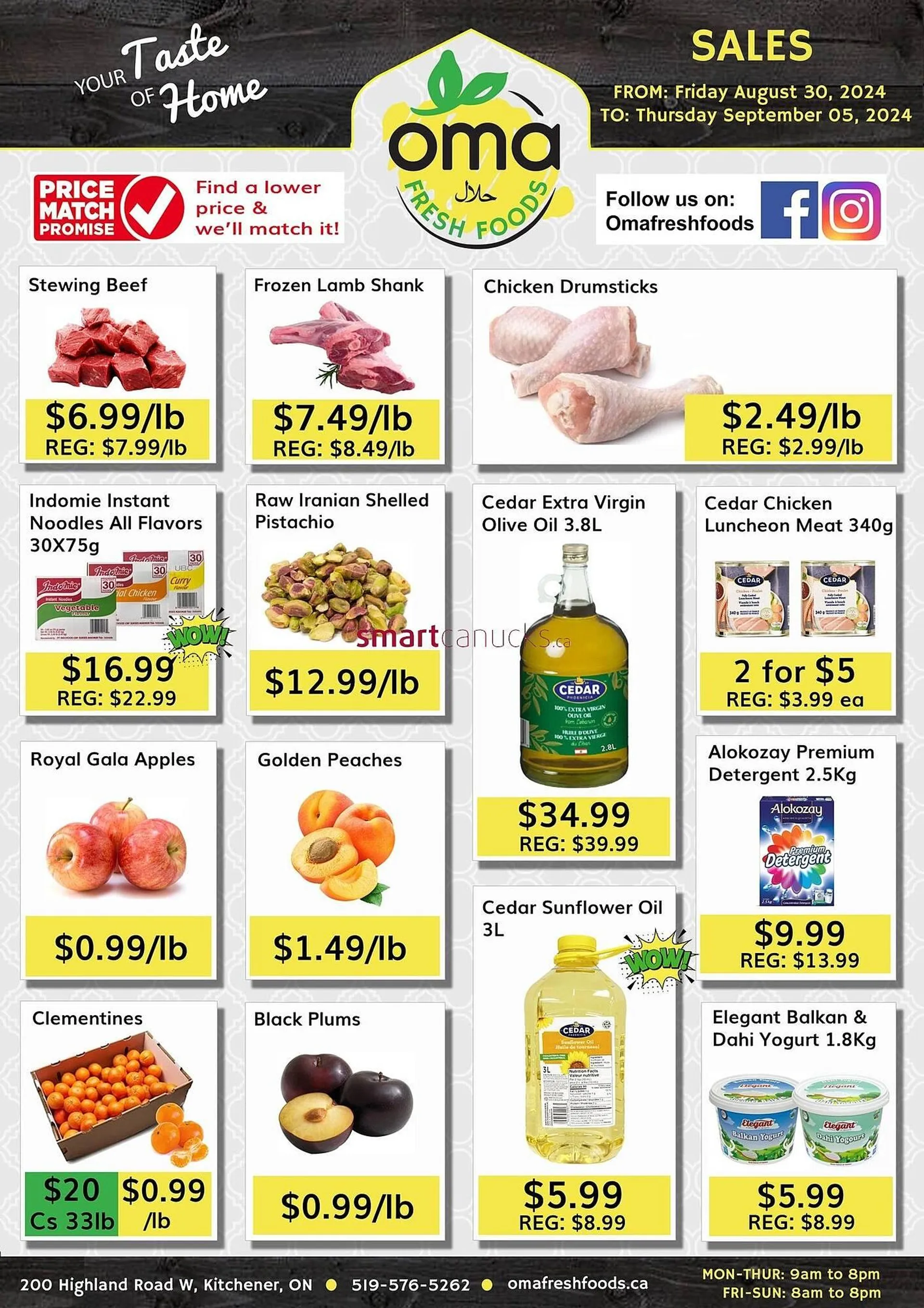 Oma Fresh Foods flyer - 1