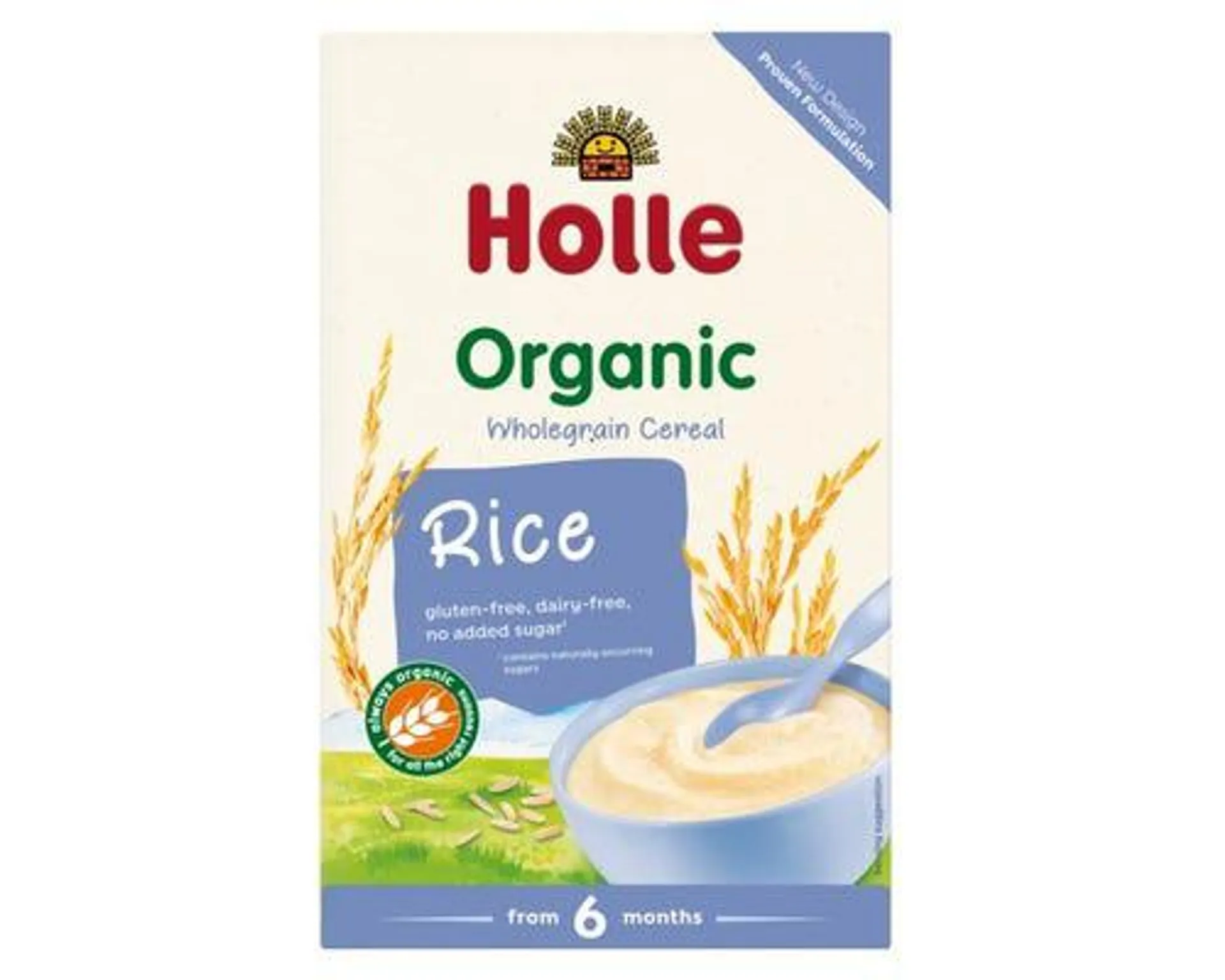 Holle Organic Wholegrain Cereal Rice Porridge 250g