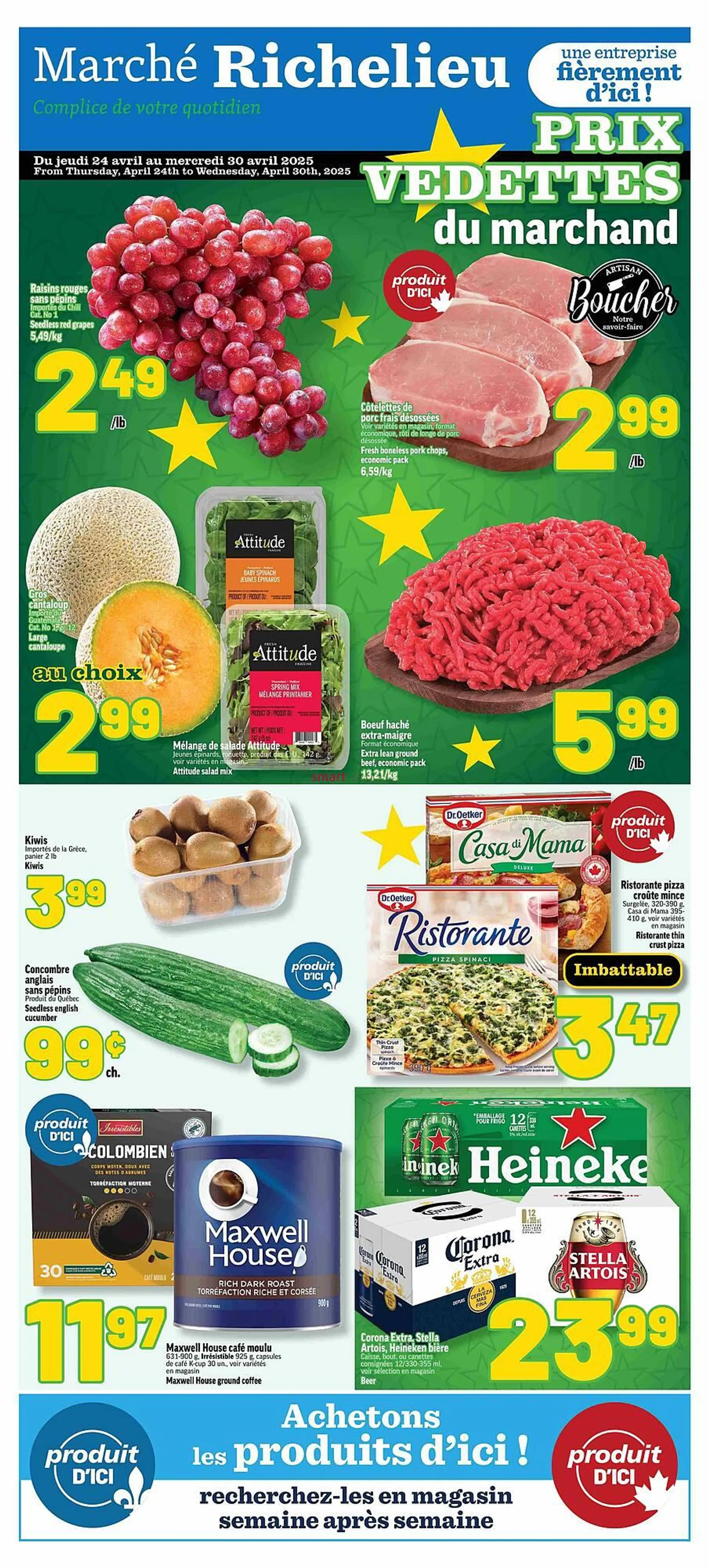 Marché Richelieu flyer - 1