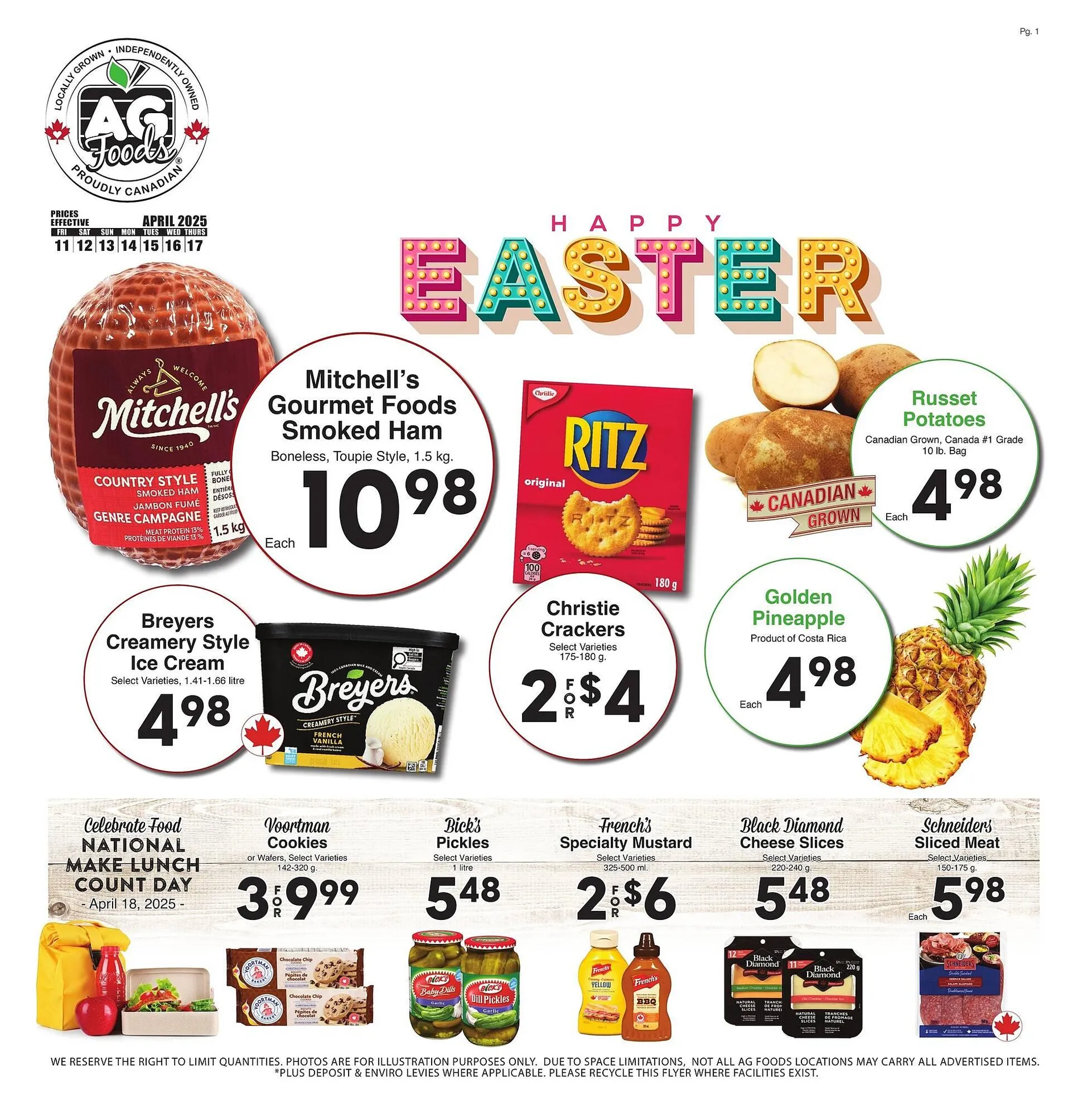 AG Foods flyer - 1