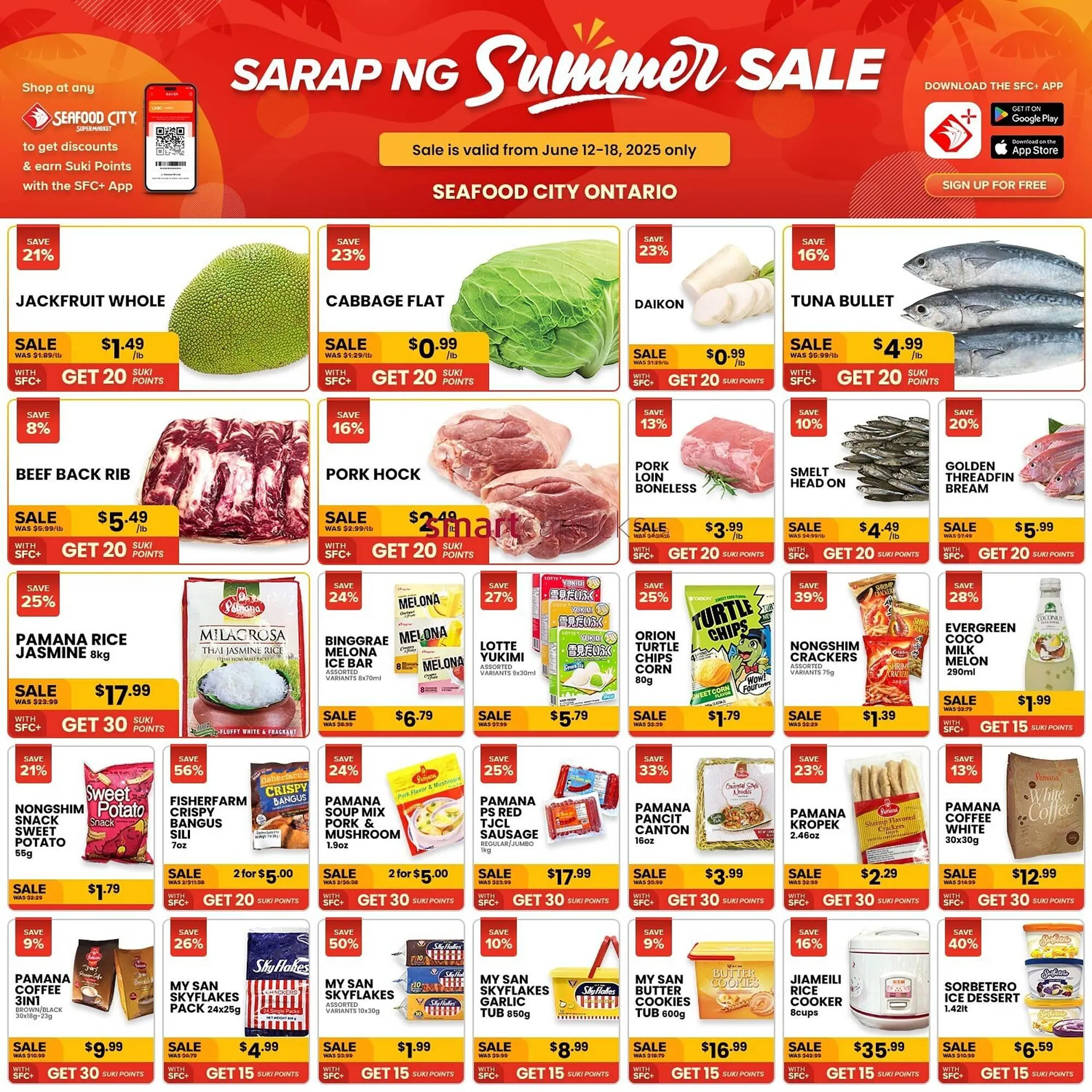 Seafood City Supermarket flyer from June 12 to June 25 2025 - flyer page 1