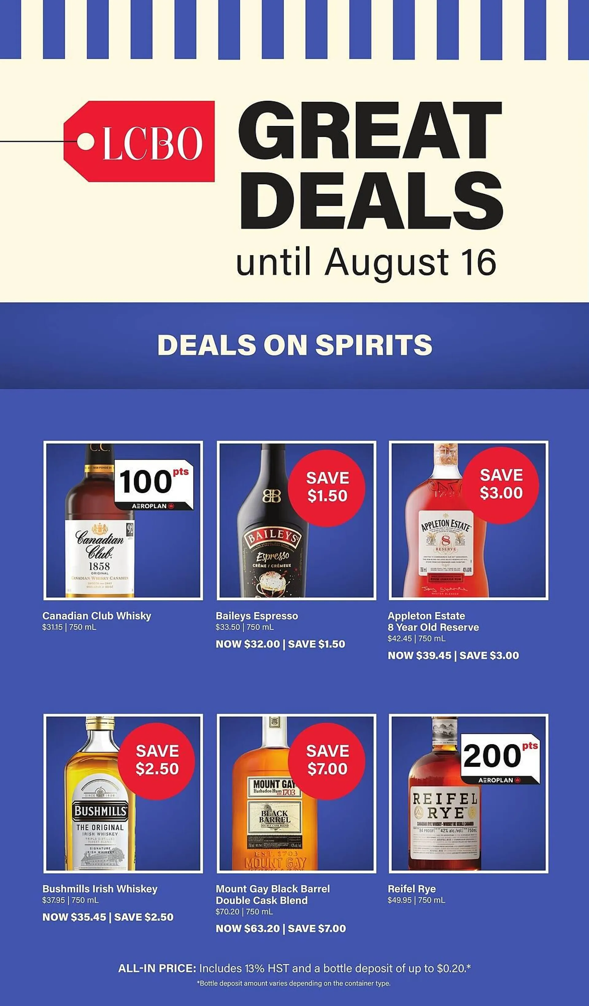 LCBO flyer from July 24 to July 30 2025 - flyer page 1