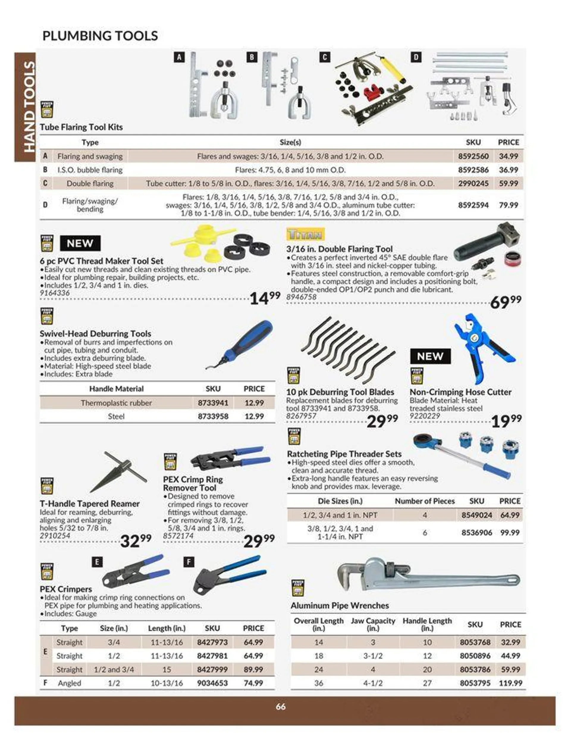 Hand Tools Catalogue from April 23 to April 22 2025 - flyer page 66