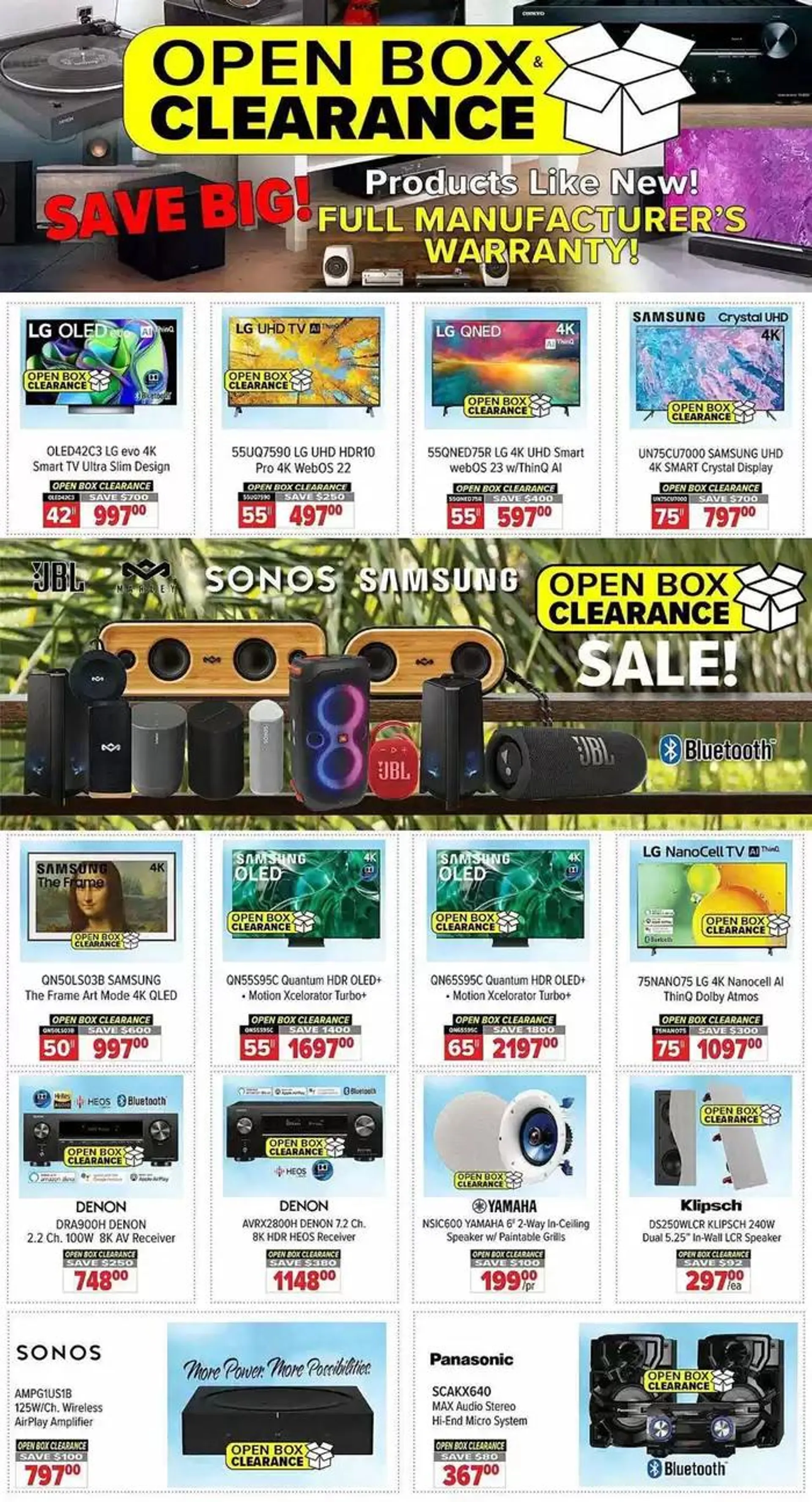 2001 Audio Video weekly flyer from December 13 to December 19 2024 - flyer page 5