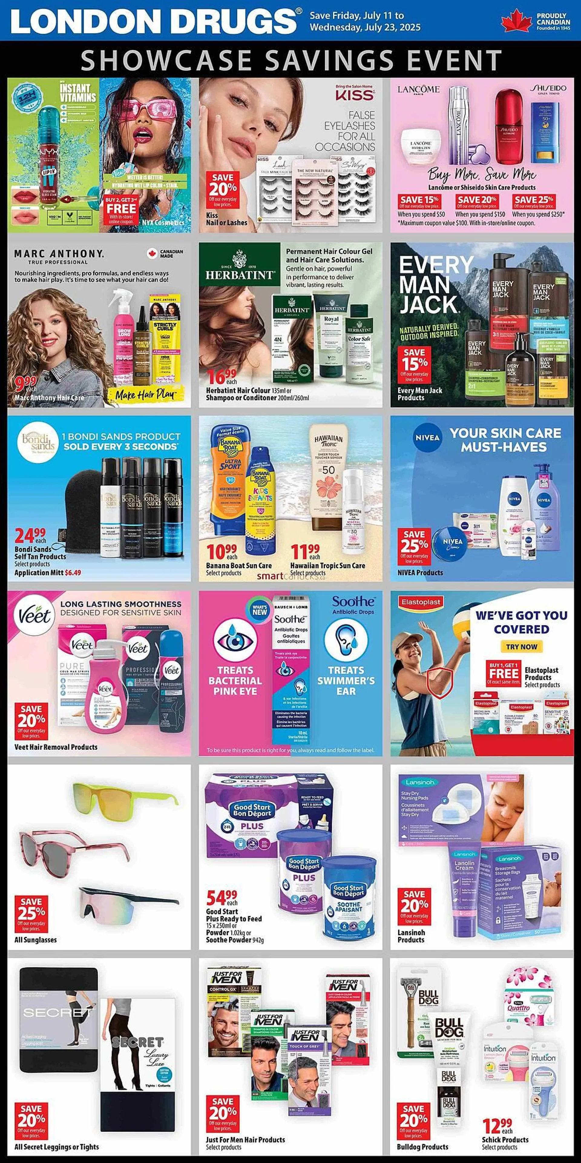 London Drugs flyer from July 17 to July 23 2025 - flyer page 1